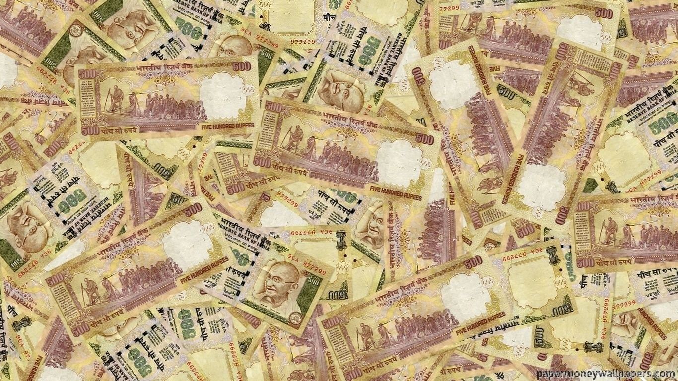 Wallpaper Money Indian Rupee Inr Republic Of India In 1366x768. Desktop Background