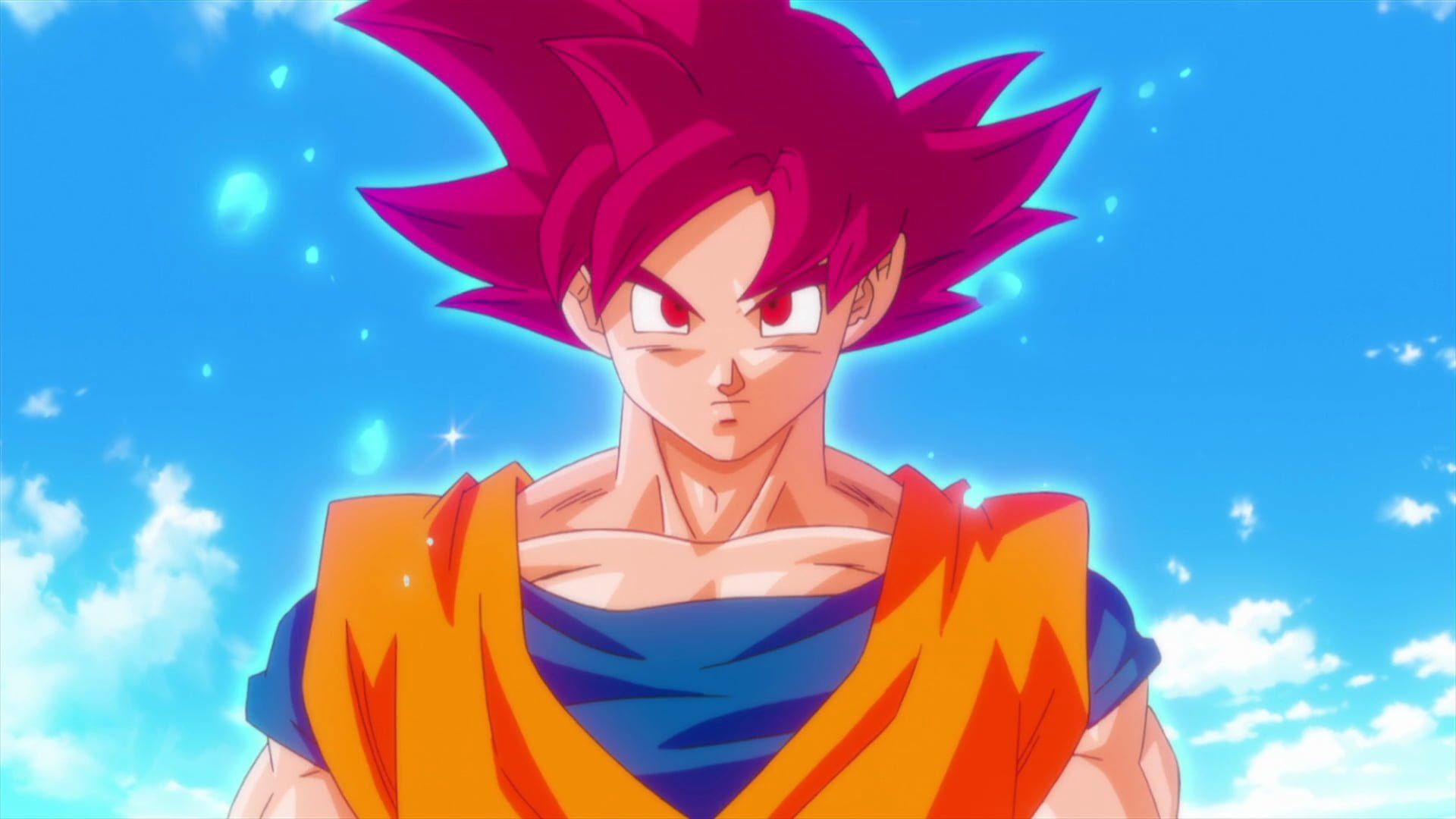 Goku Super Saiyan God 4k Wallpaper