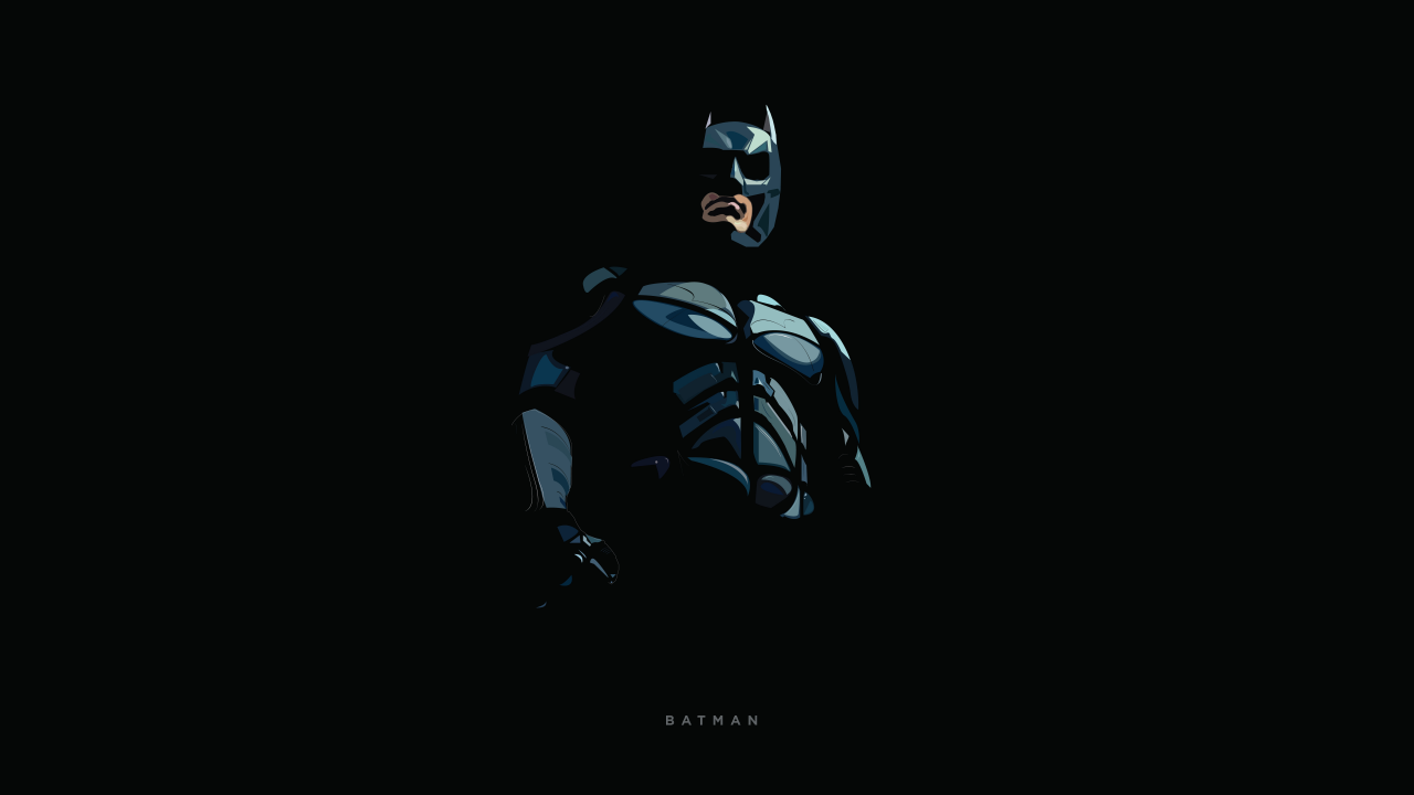 Wallpaper Batman, Minimal, Dark background, DC Comics, Superheroes