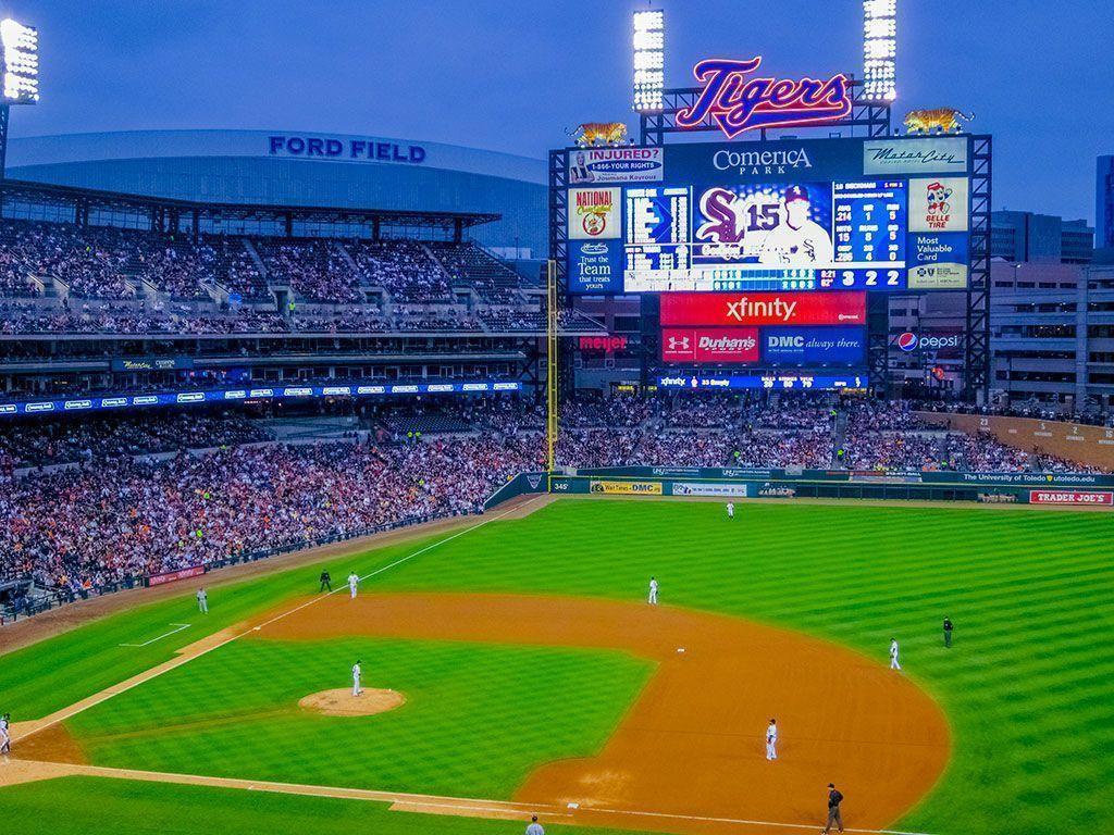 Comerica Park Desktop Wallpapers Wallpaper Cave