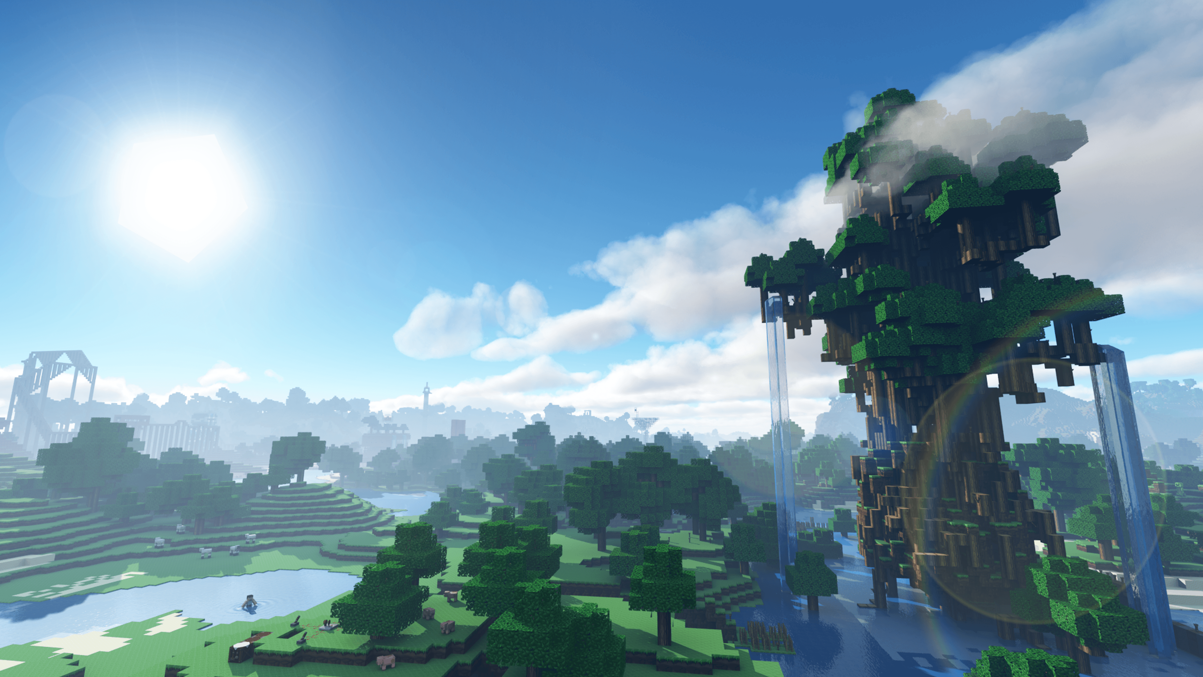 4K Minecraft Wallpaper Free 4K Minecraft Background