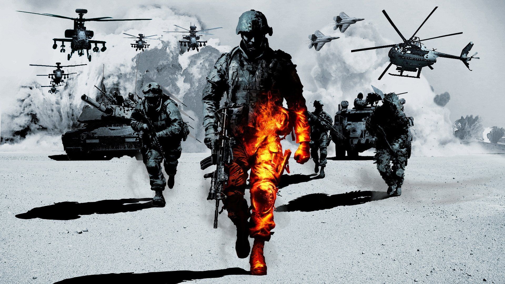 Battlefield: Bad Company 2 HD Wallpaper. Background Image