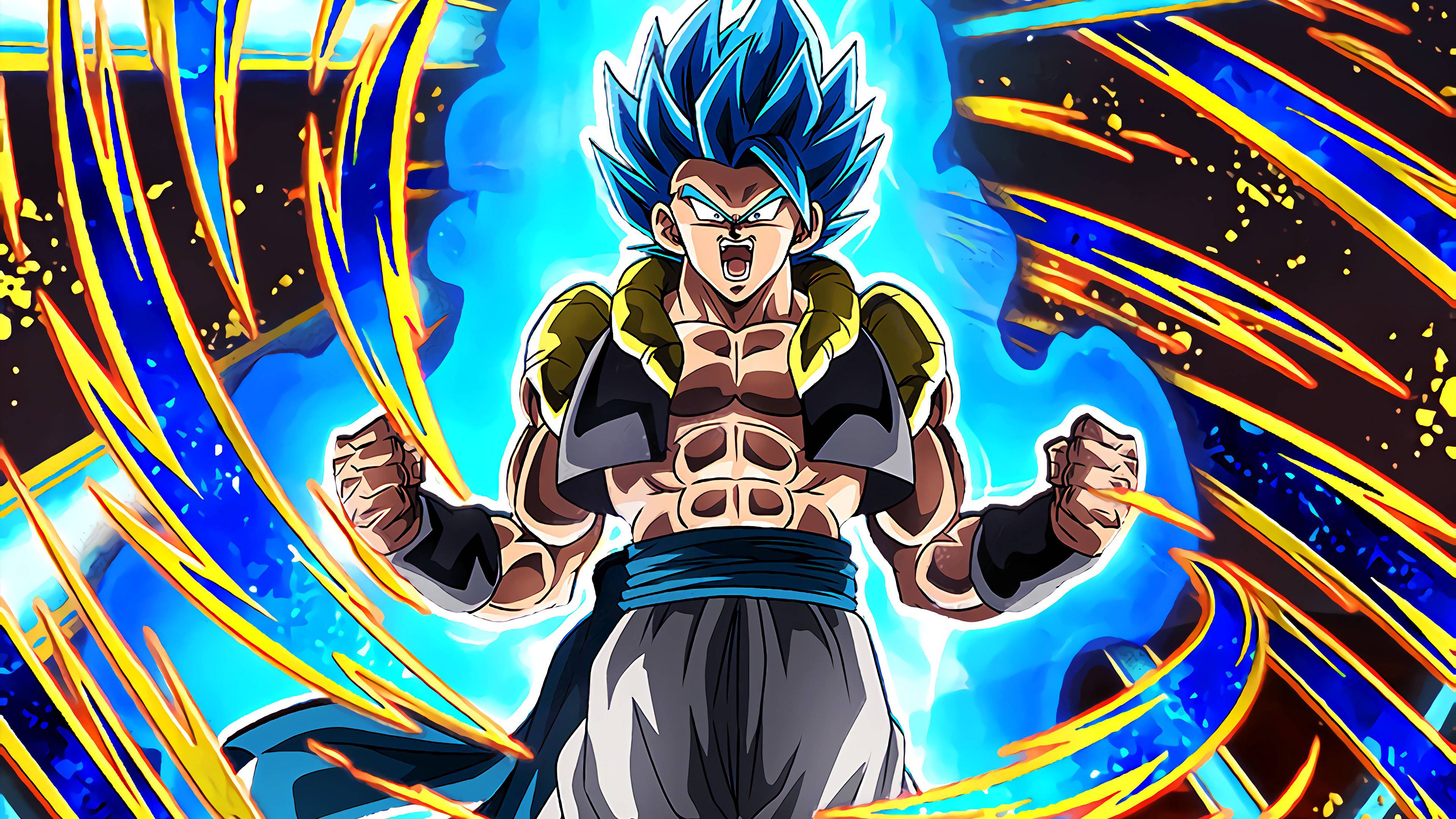 Super Saiyan Blue Gogeta Wallpapers Wallpaper Cave