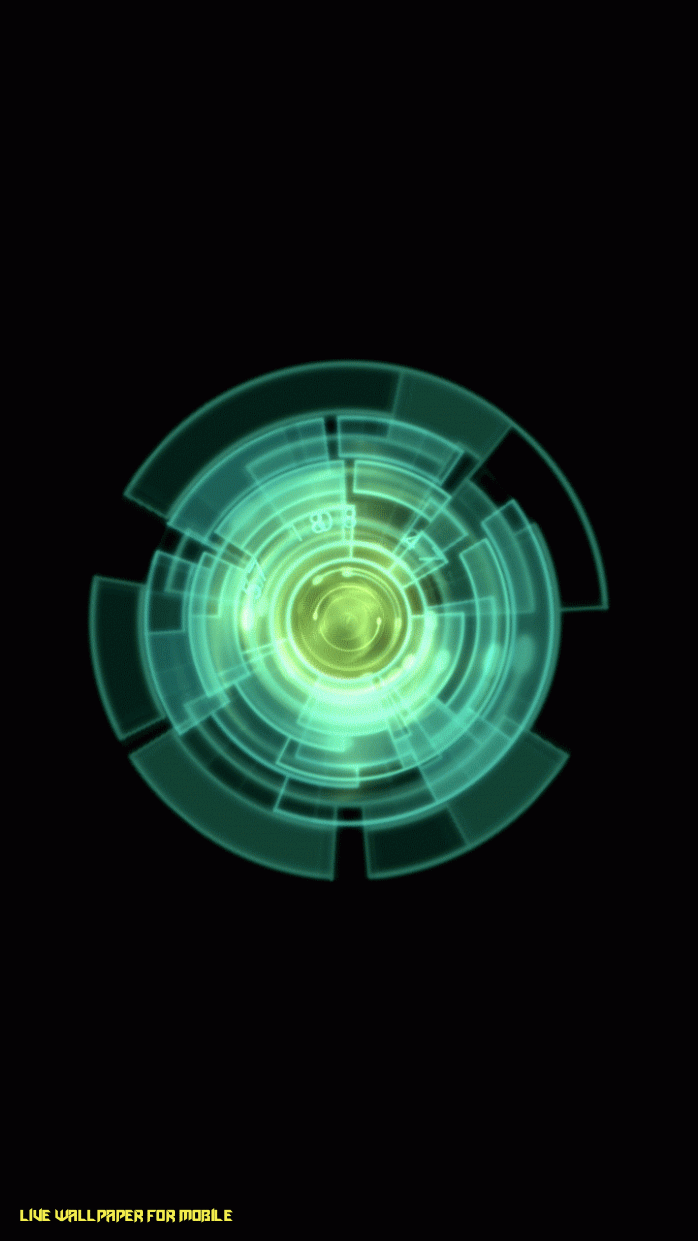 Futuristic Hologram Live Wallpaper [iPhone Android]. Live