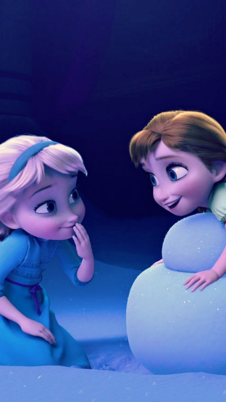Frozen Elsa and Anna phone wallpaper Photo 39339930