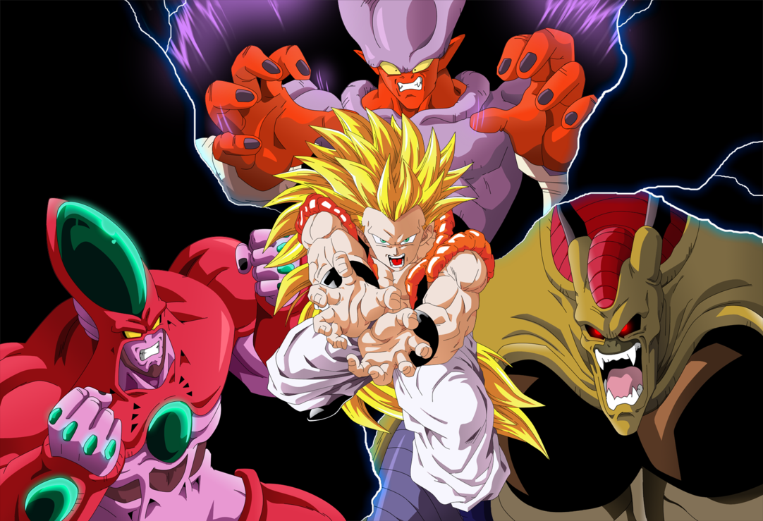 Fusions, and ssj4, vegito, gotenks, gogeta, HD wallpaper