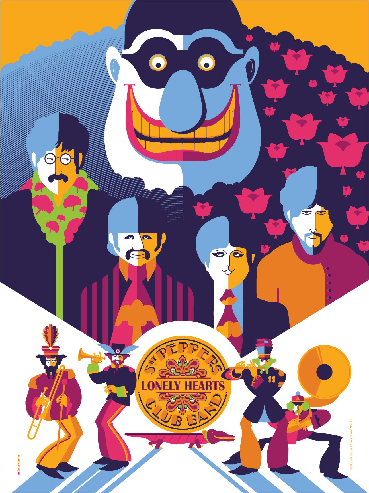 Yellow Submarine Wallpaper. Yellow