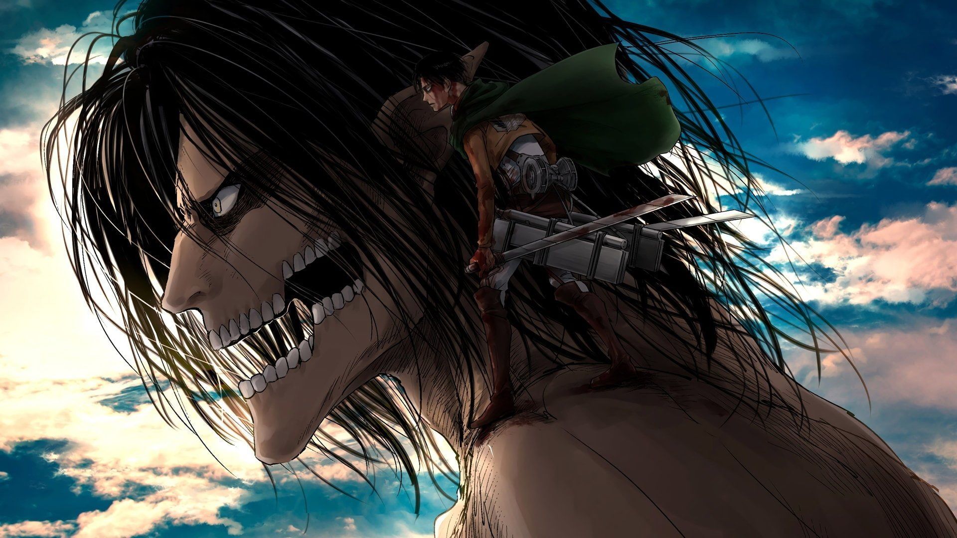 anime wallpapers laptop attack on titan