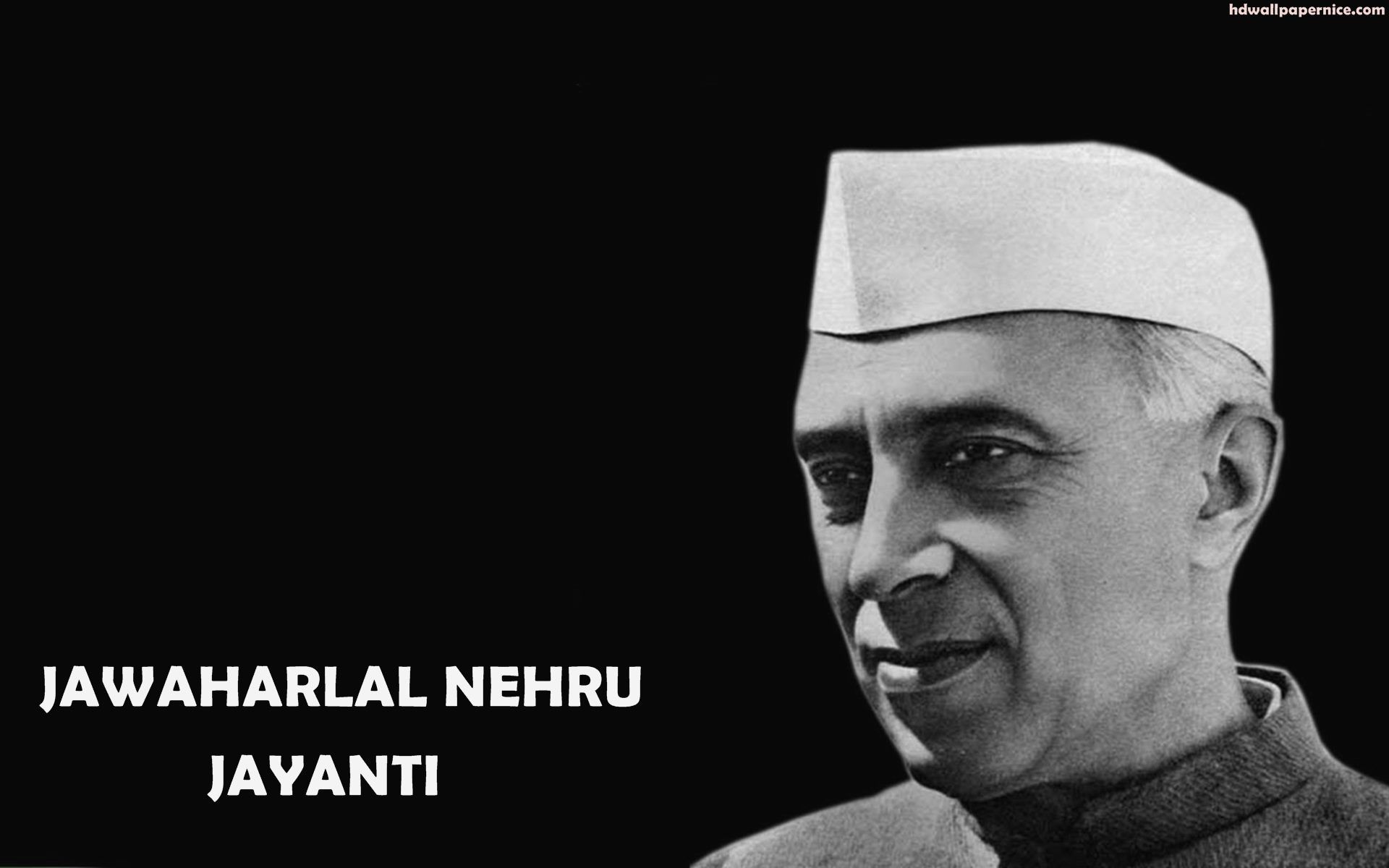 Jawaharlal Nehru Jayanti HD Wallpaper