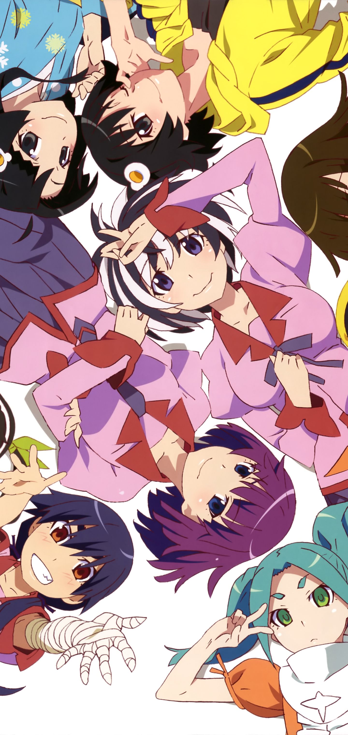 Anime Monogatari (Series) (1440x3040) Wallpaper