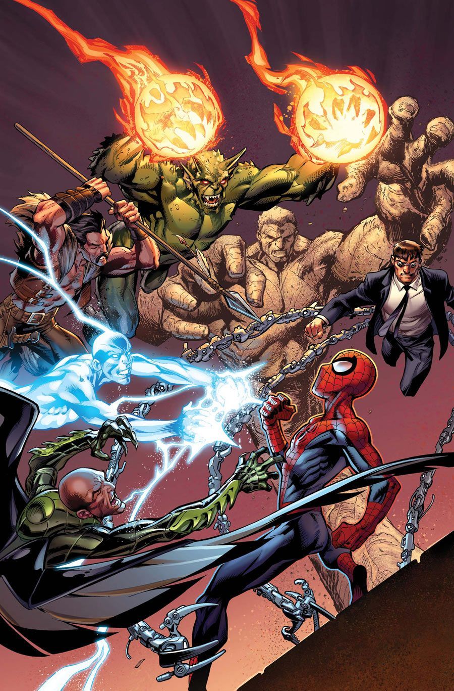 Ultimate Spider Man Vs Sinister Six By Mark Bagley. Amazing