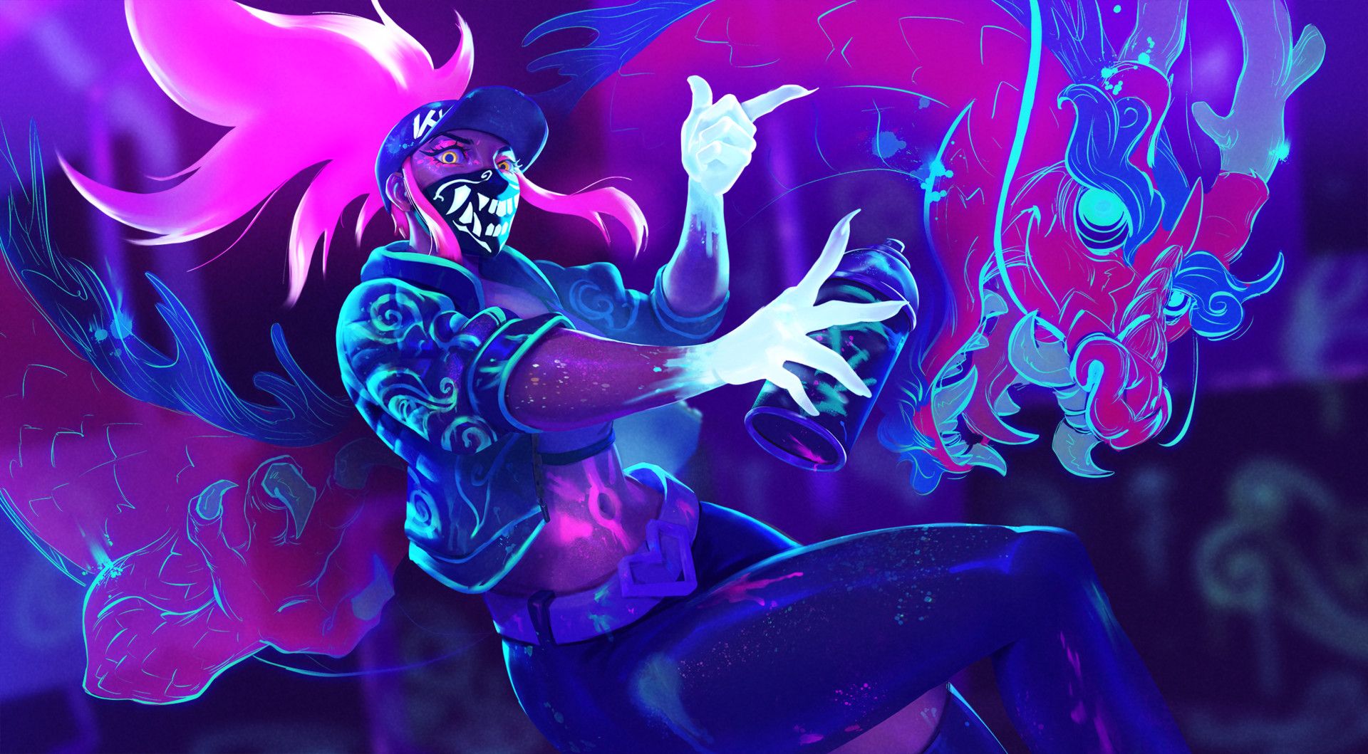 22+ Akali KDA Wallpapers.