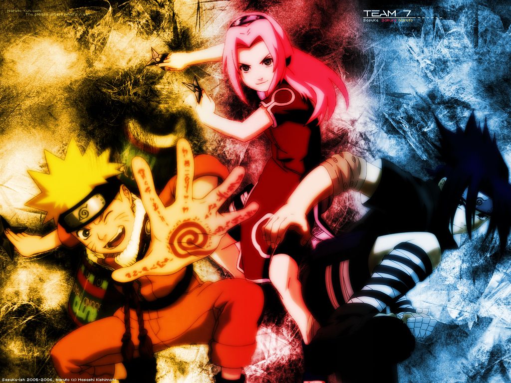 Naruto Wallpaper: Team 7
