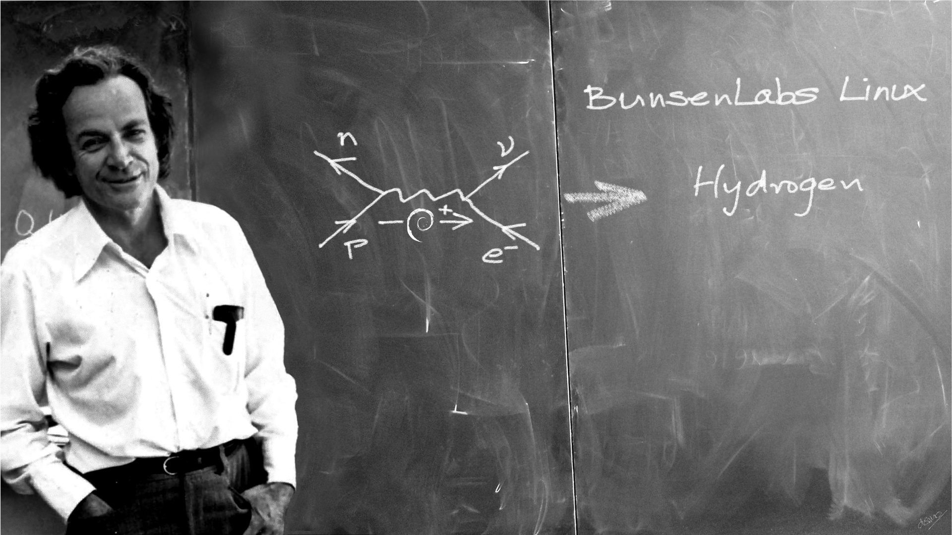 Feynman Wallpaper. Feynman Diagrams