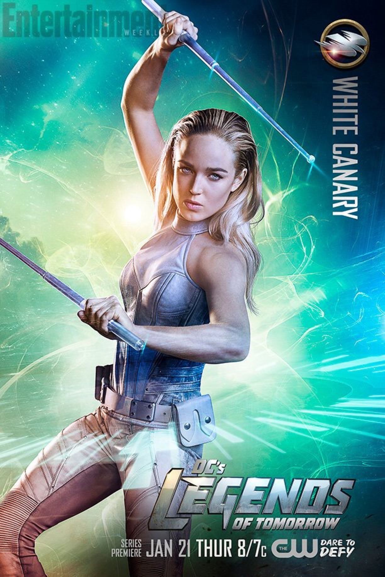 CW Sara Lance(White Canary) runs the MCU Netflix Gauntlet