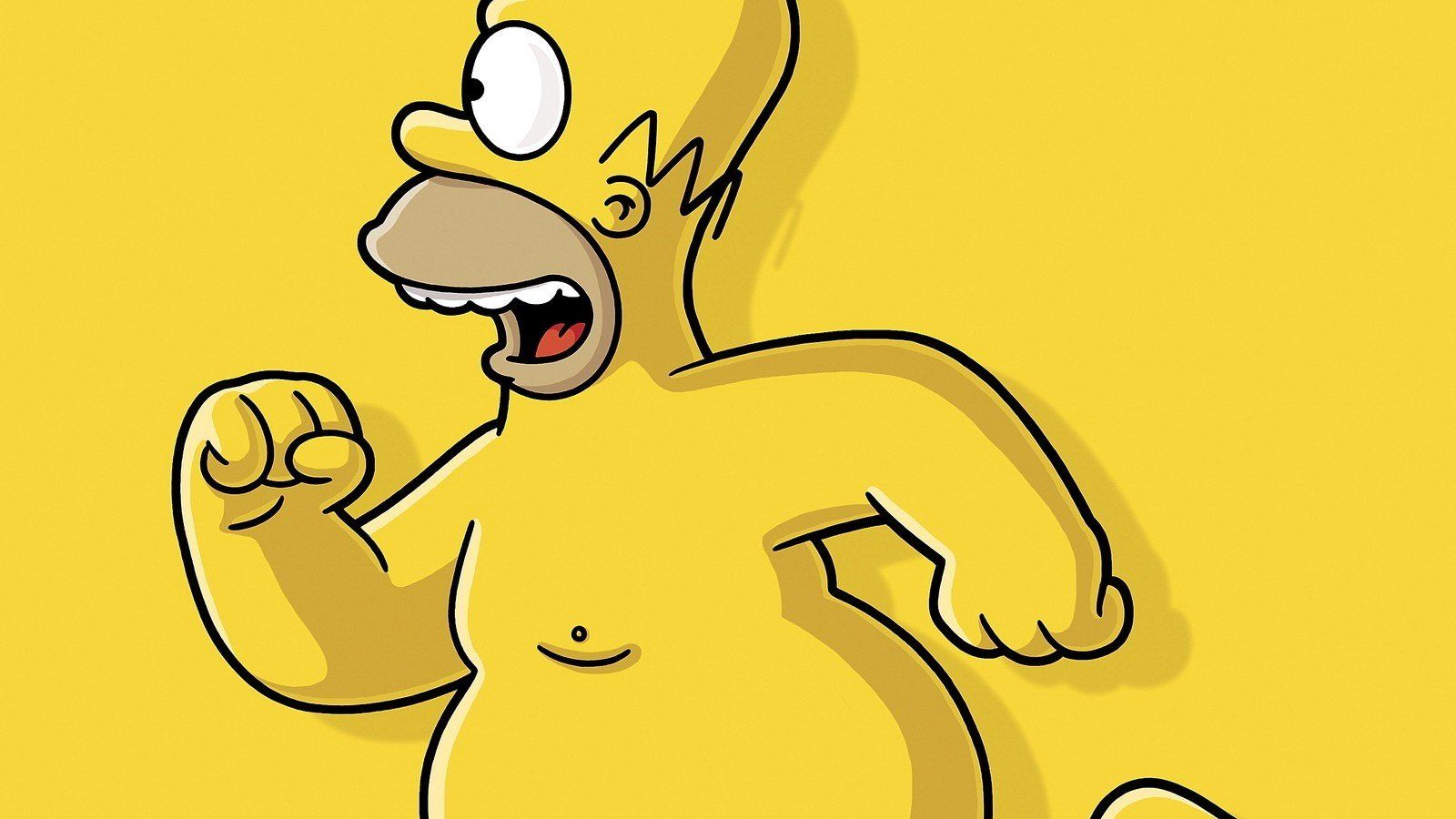 The Simpsons, Homer Simpson, Yellow HD Wallpaper / Desktop