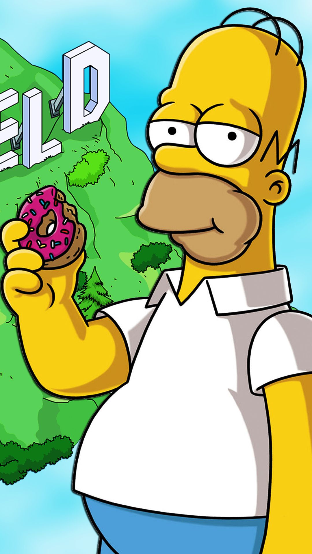 Homer Simpson iPhone Background