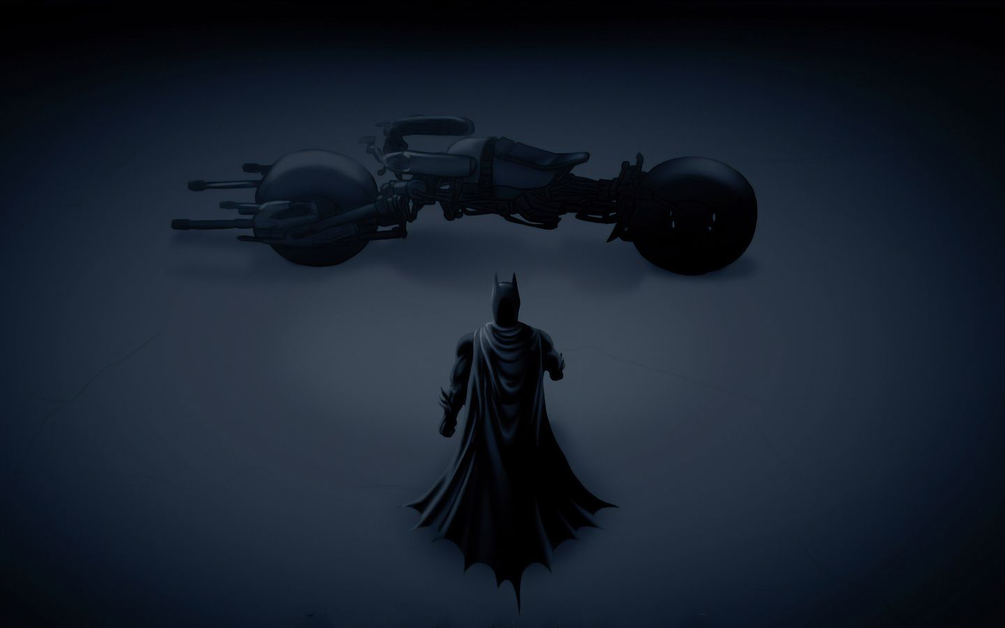 Dark Knight Batmobile 1440x900 Resolution HD 4k