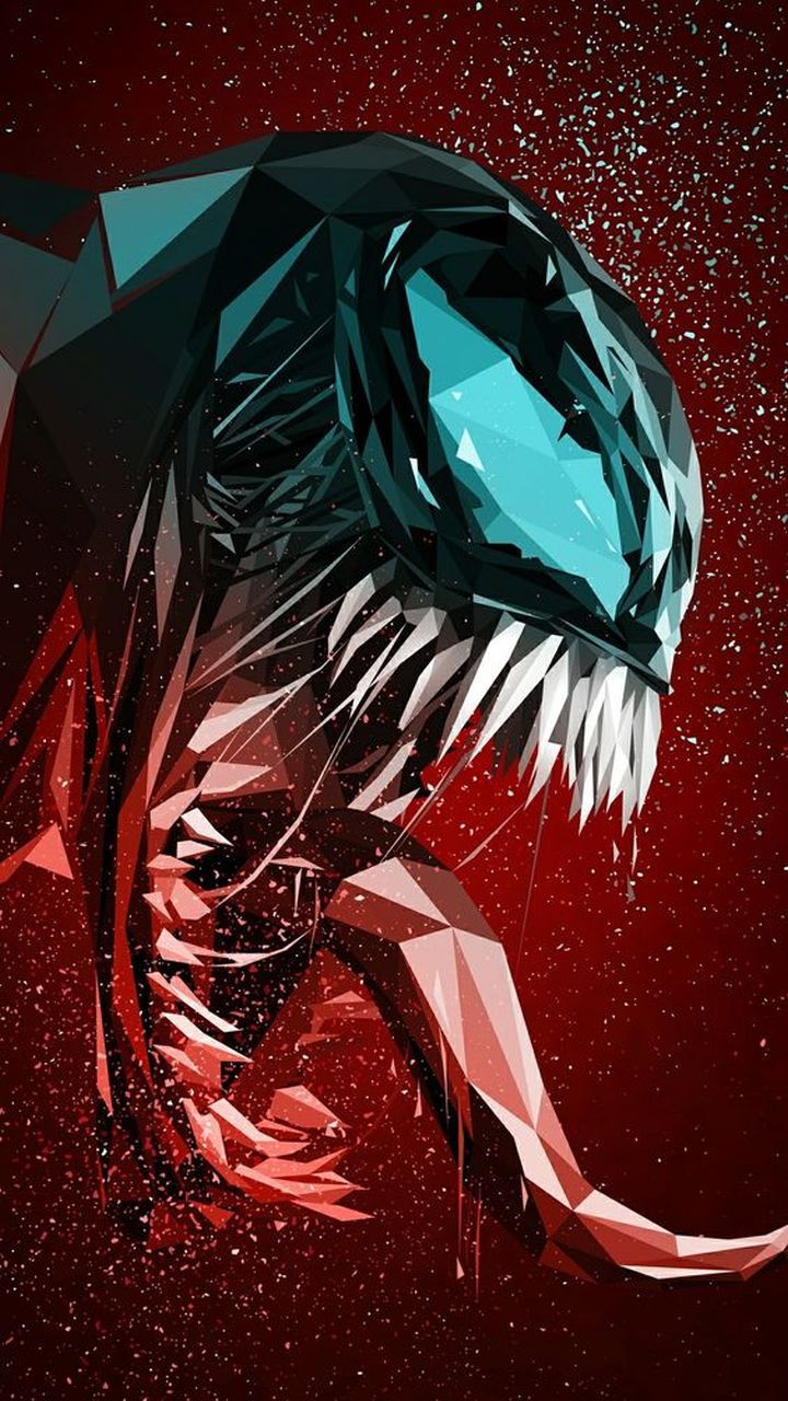 Venom Vertex Mobile Wallpaper Mobile Walls
