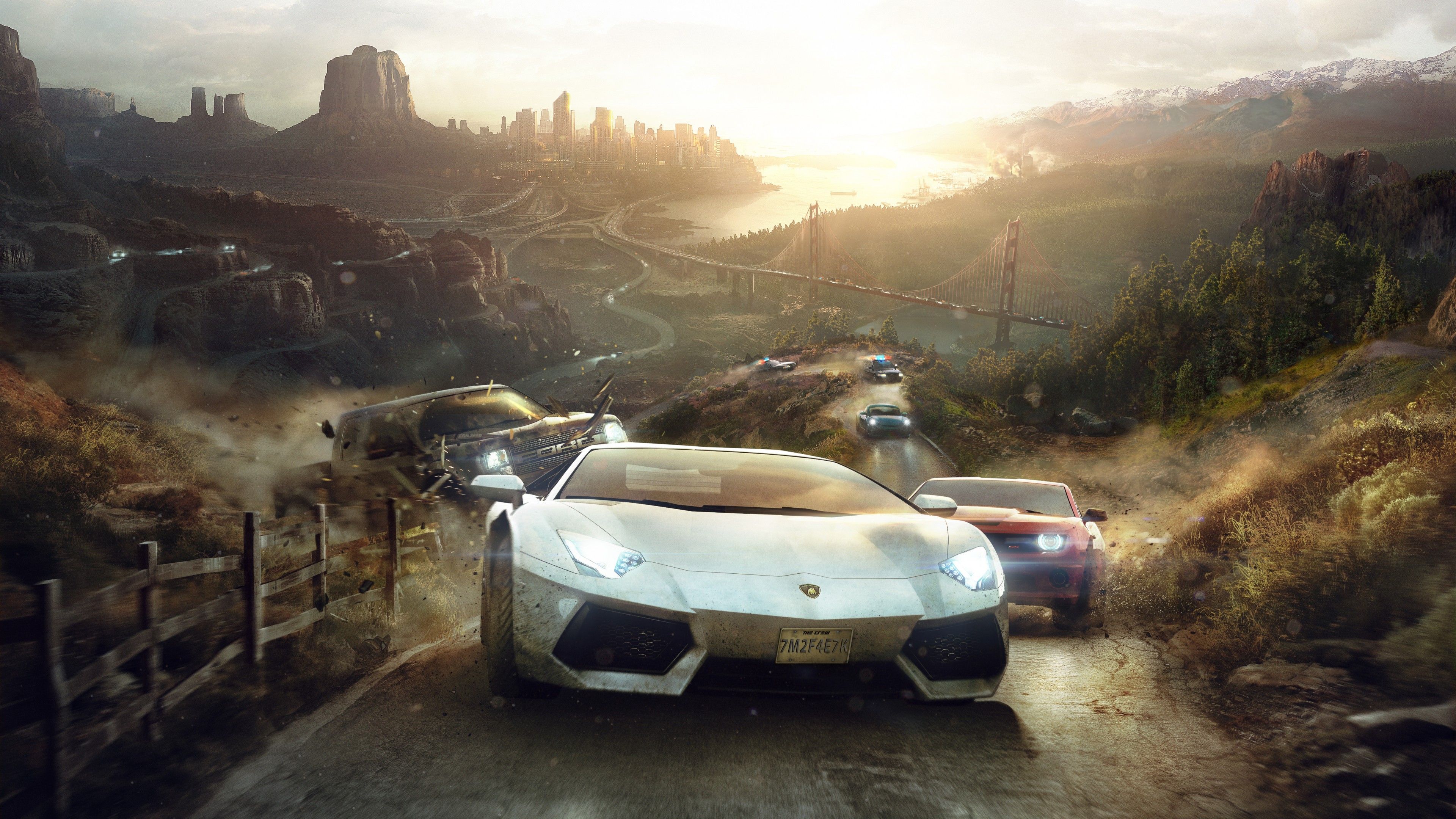 Wallpaper The Crew, PS Xbox One, PC, Racing game, 4K, Games