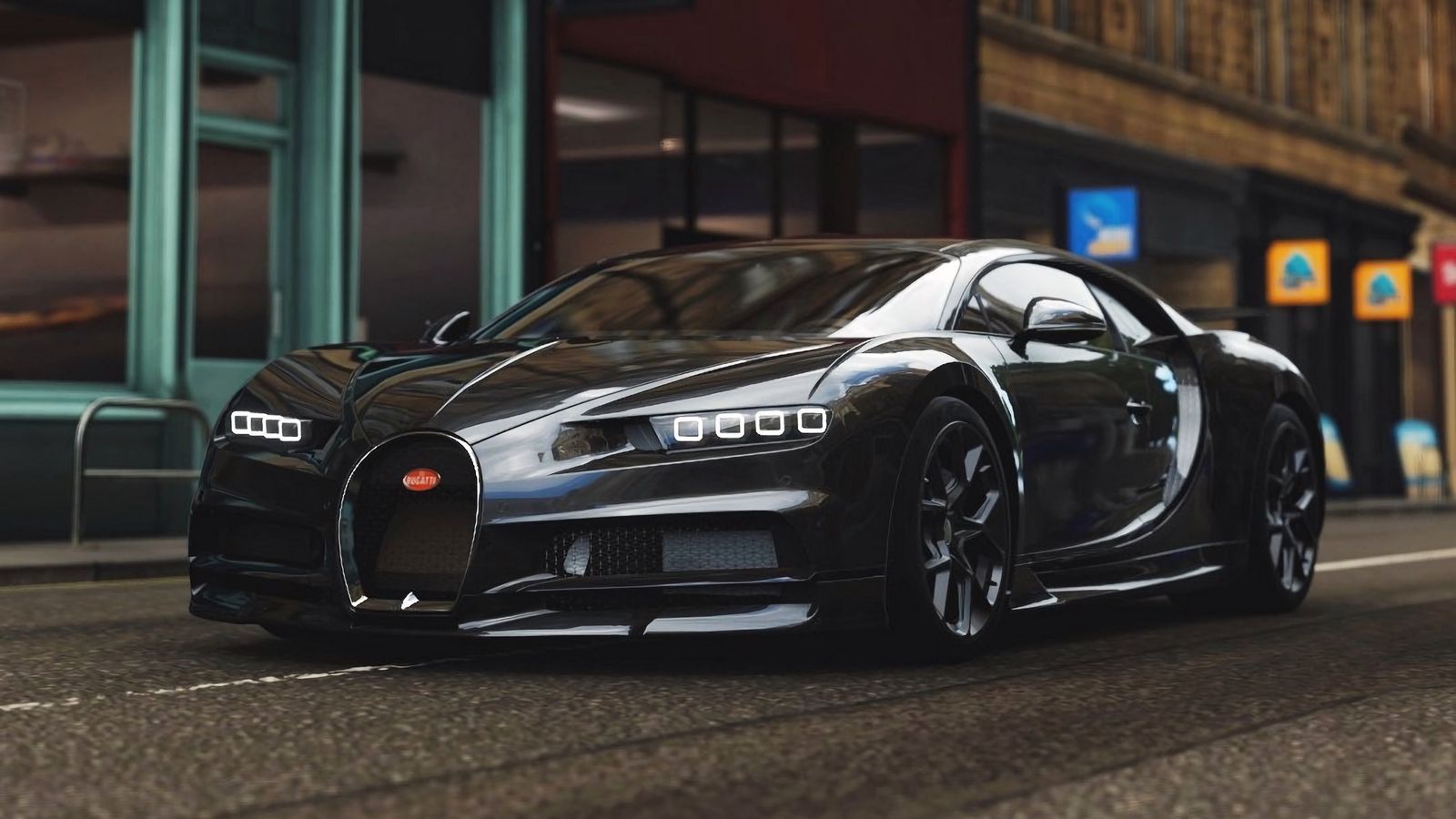 Download wallpaper 1600x900 bugatti chiron, bugatti, sports car