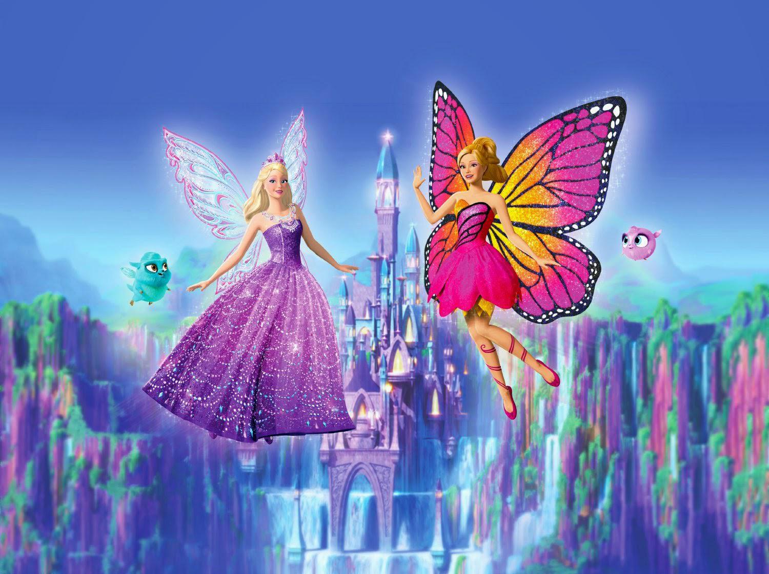 Princess and fairy Wallpaper
