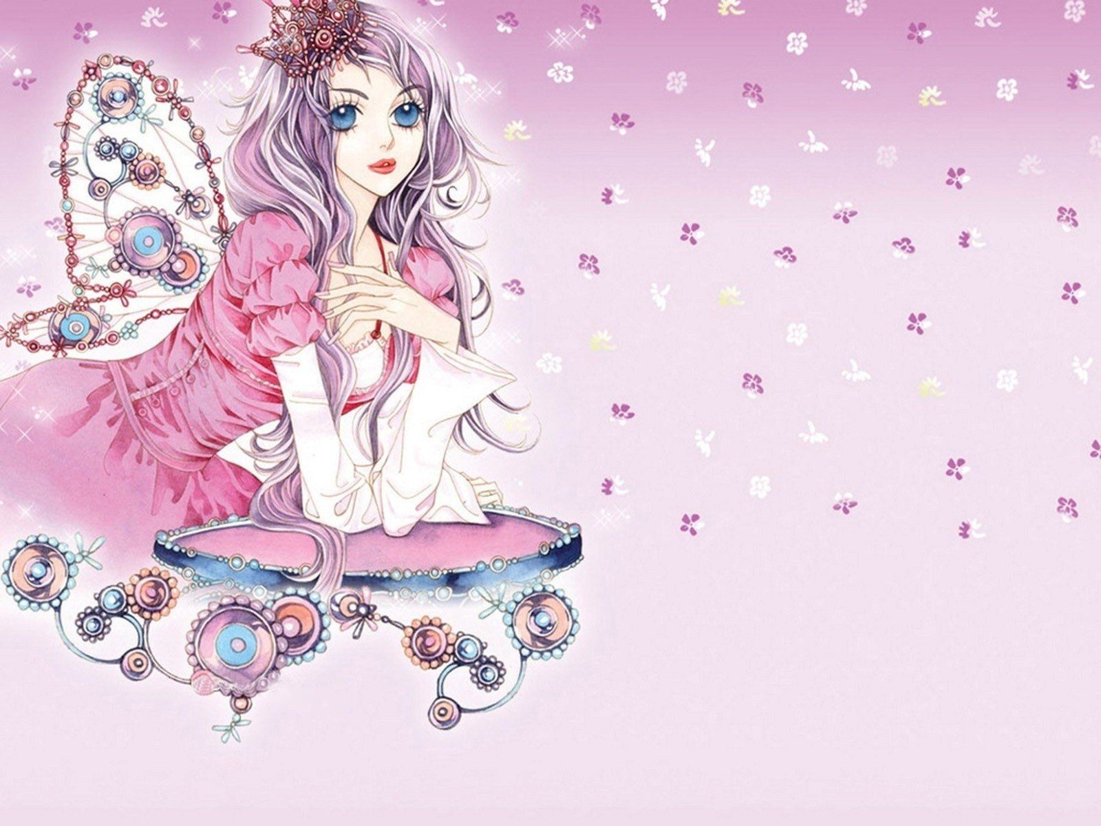 Pink Fairy Princess Wallpaper and Background Imagex1200