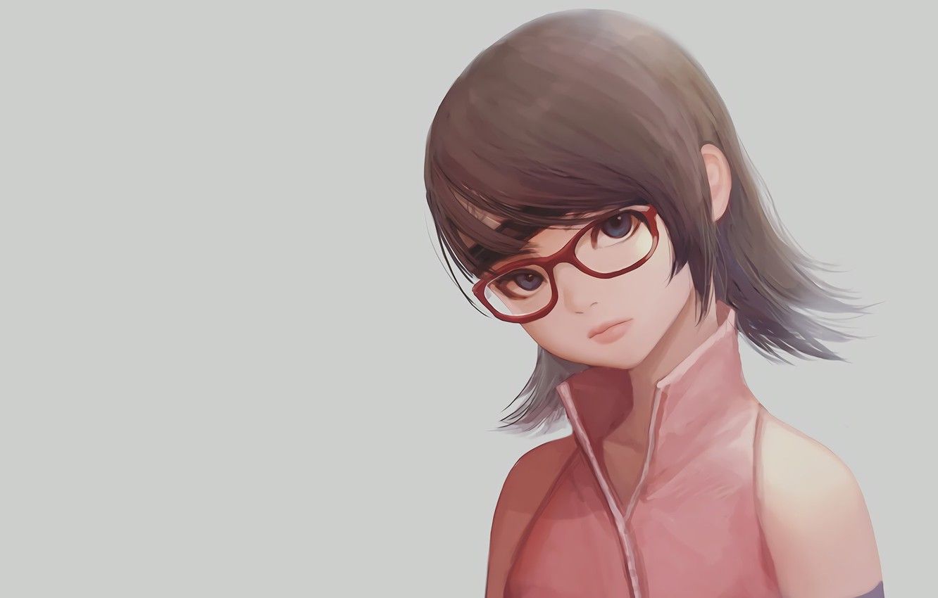 Wallpaper Naruto, anime, ninja, manga, shinobi, Uchiha Sarada