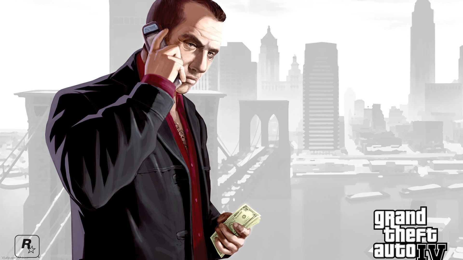 grand theft auto iii wallpaper. GTA 4 Wallpaper 1 grand ft auto