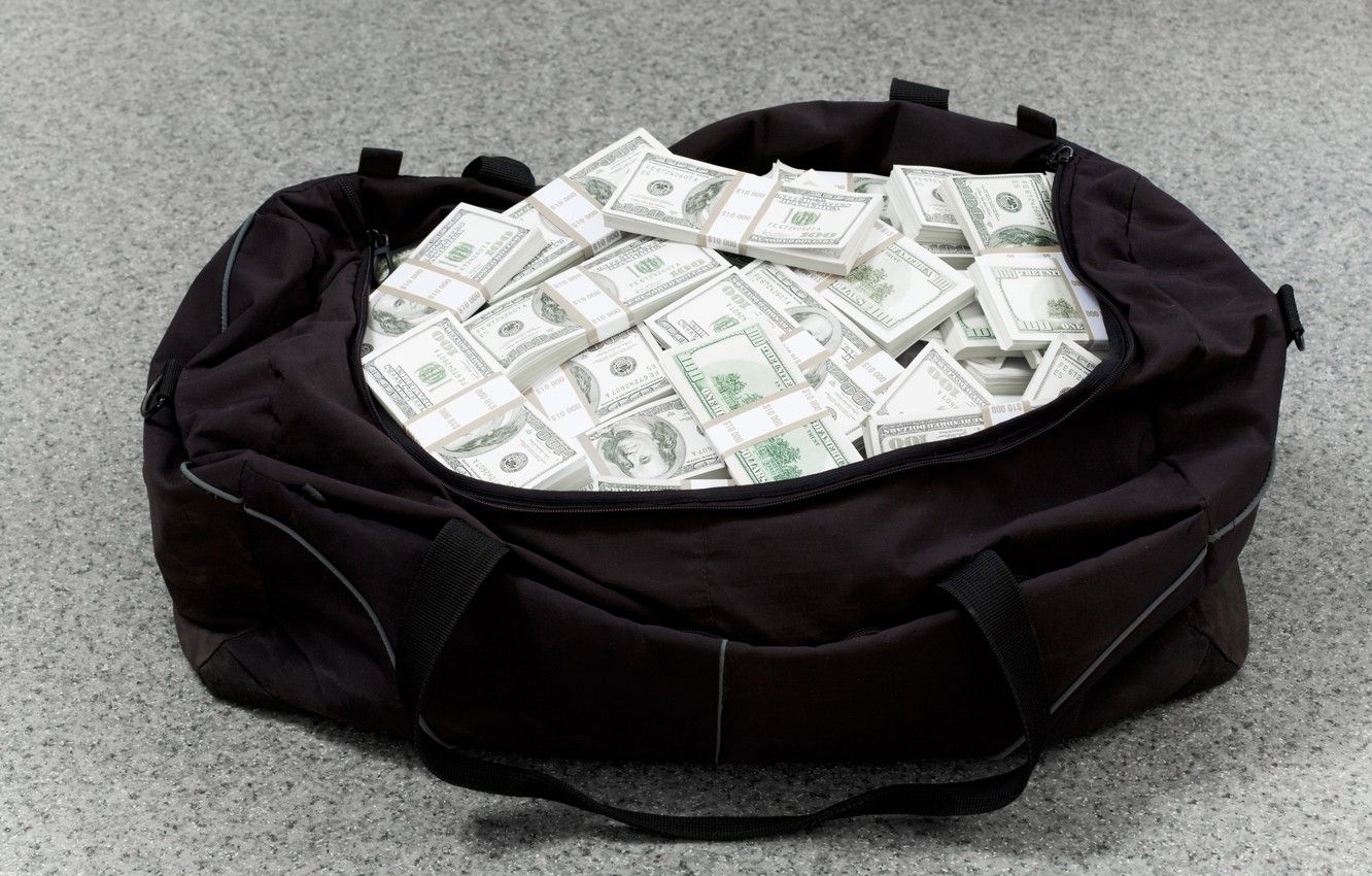 Download A Bag With Money In It Wallpaper