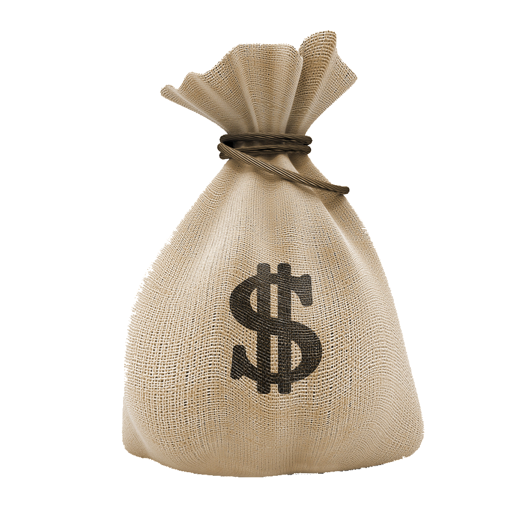 Bag of Money Transparent Background