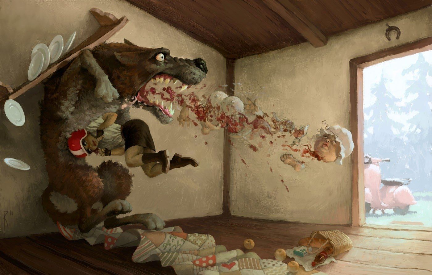 Red Riding Hood Wallpaper and Background Imagex891