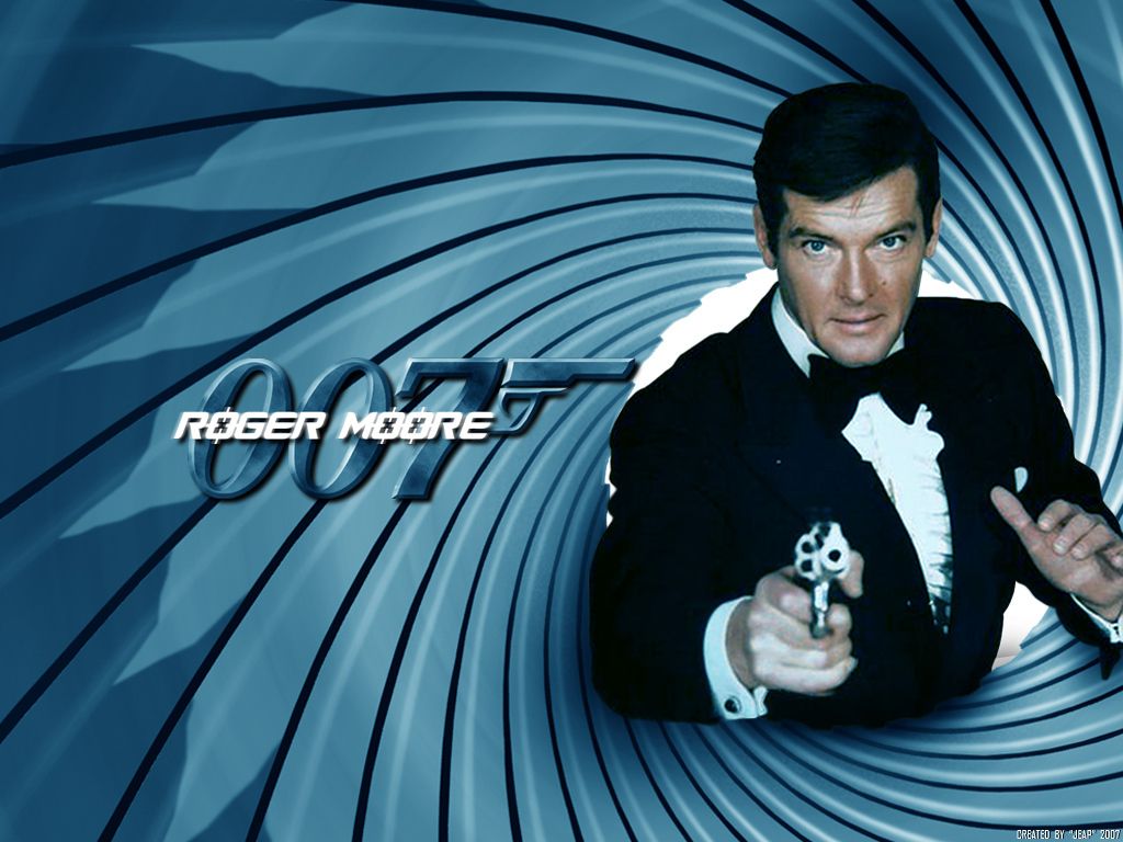 Roger Moore As James Bond Roger Moore Wallpaper 13104146