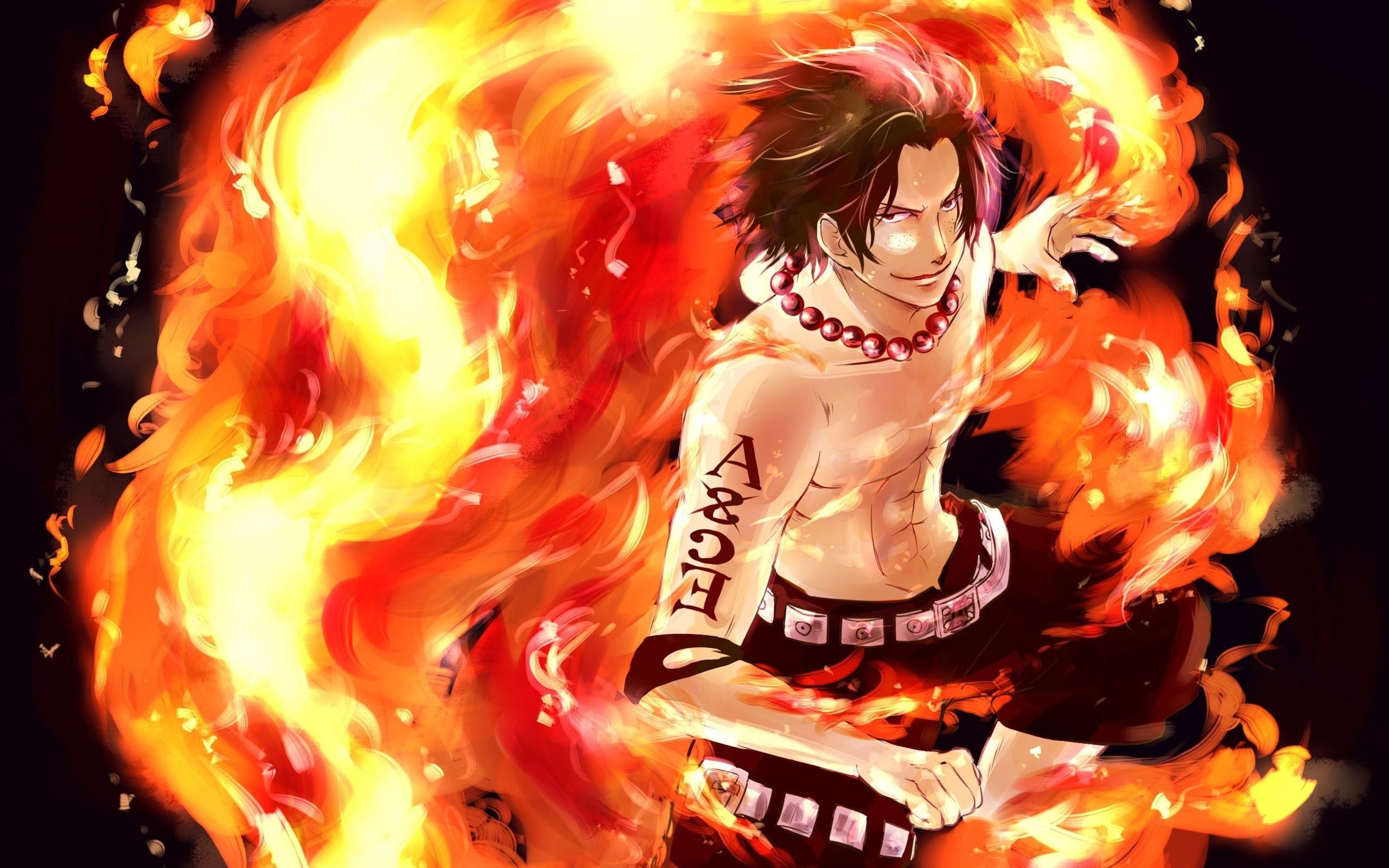 One Piece Luffy and Ace Wallpaper