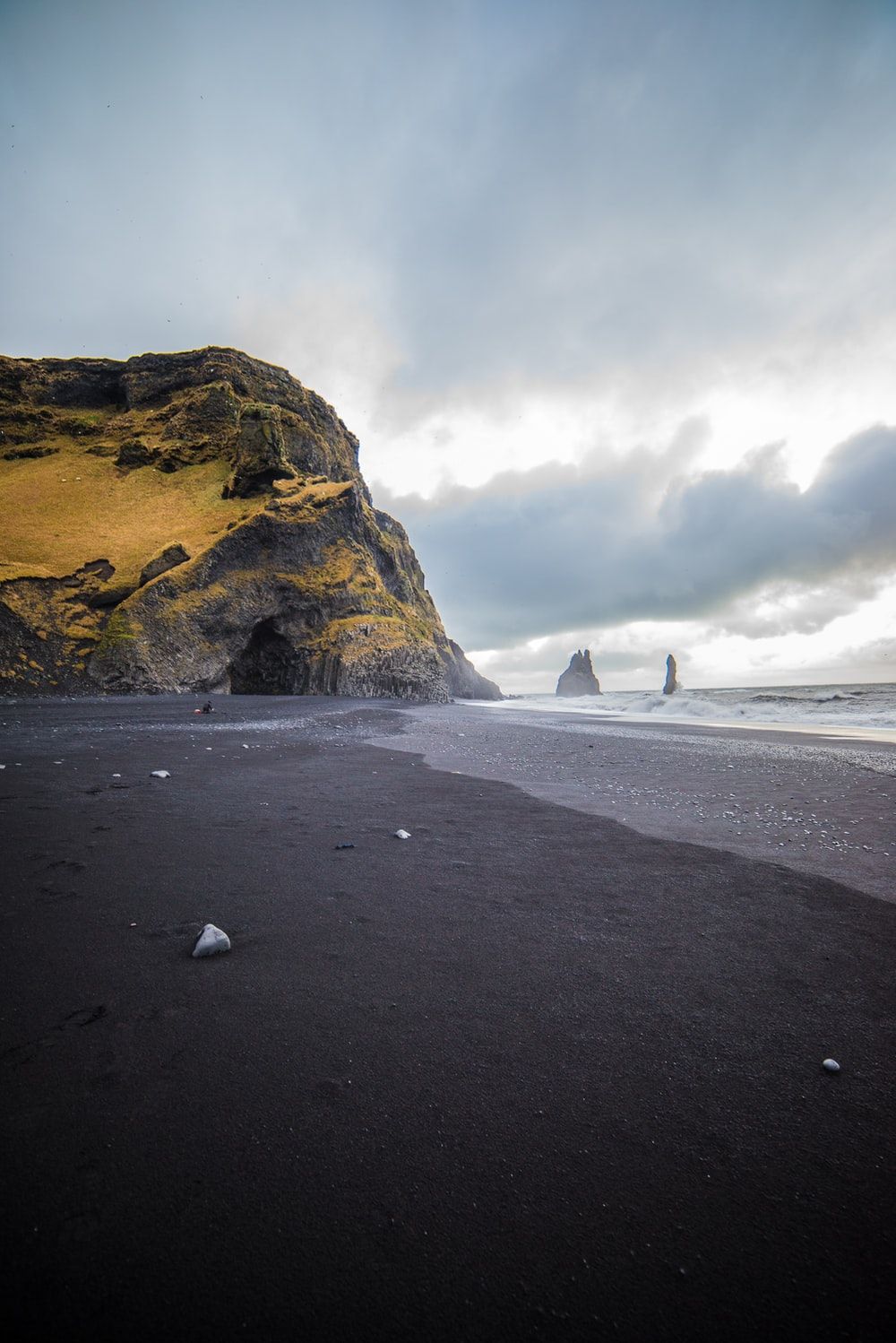 Black Sand Beach, Iceland Picture. Download Free Image
