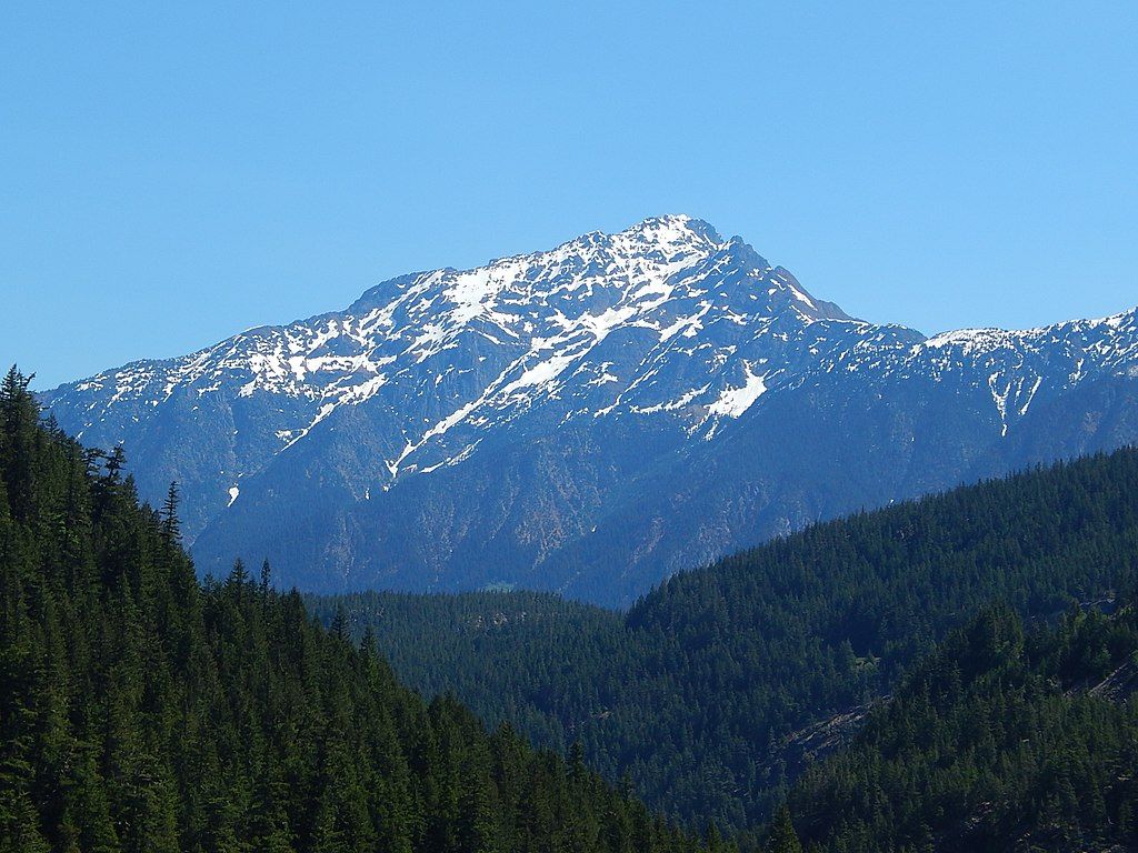 Jack Mountain seen from Diablo Lake