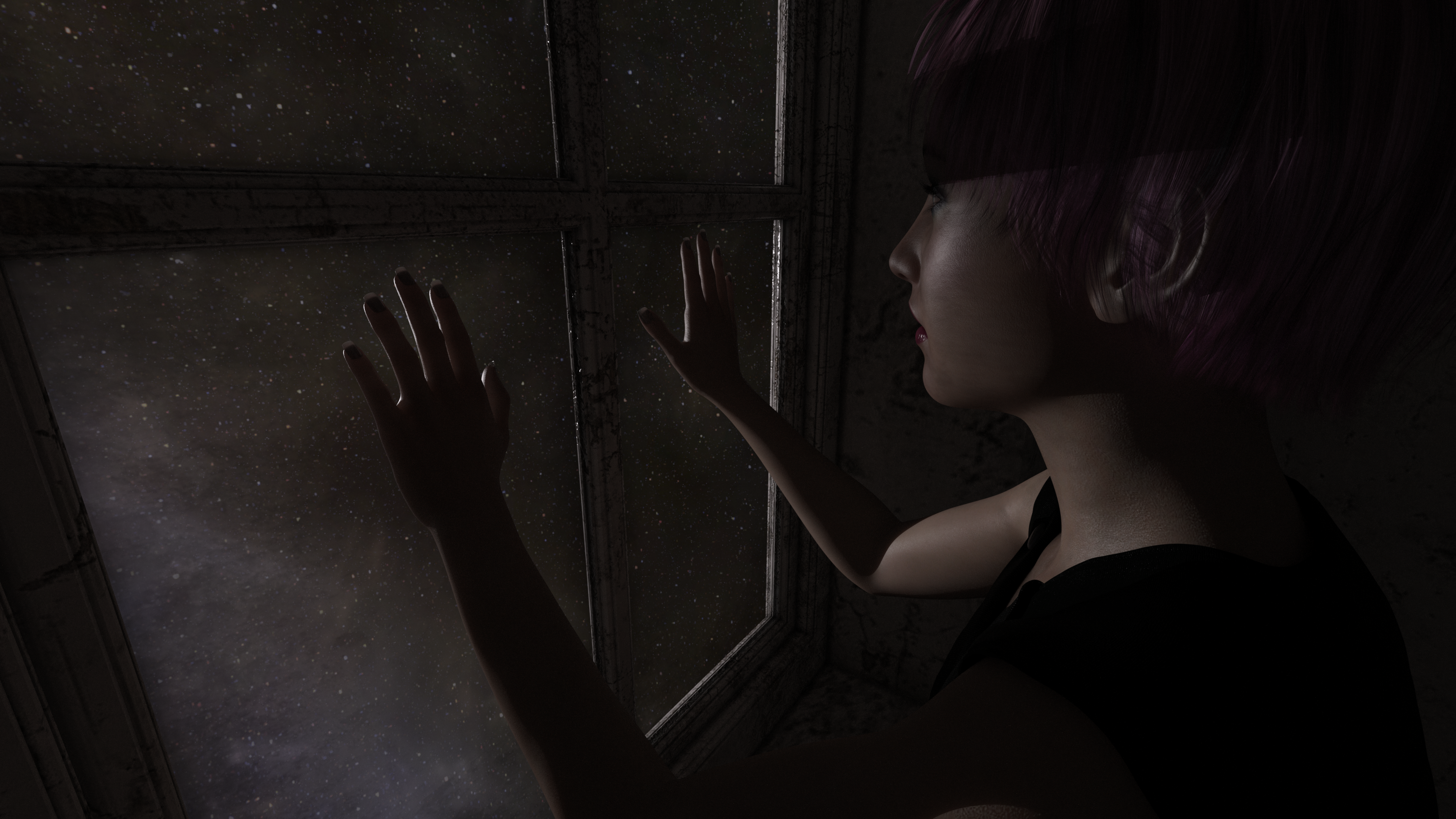 Anna's Glass Prison 4k Ultra HD Wallpaper. Background Image