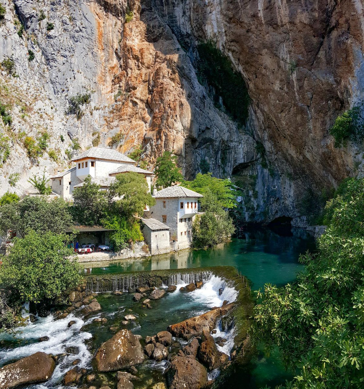 Blagaj Tekija: Bosnia's Beautiful Monastery Under A Cliff