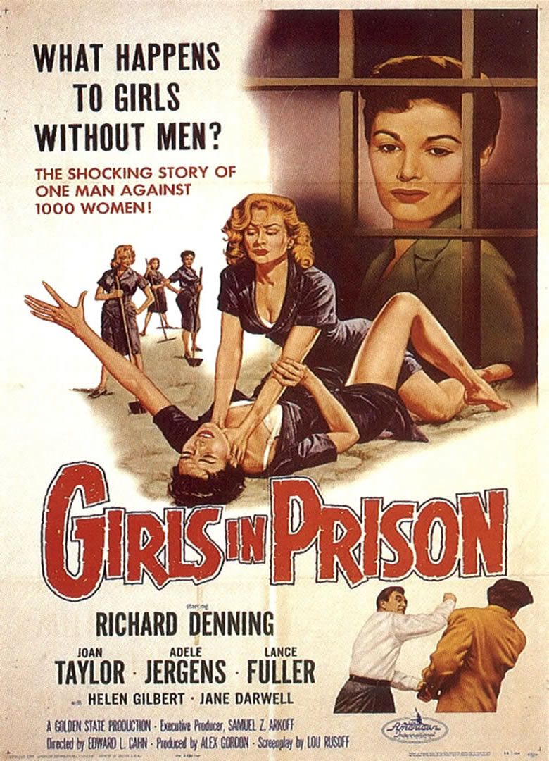 GIRLS IN PRISON In Prison B Movie Posters