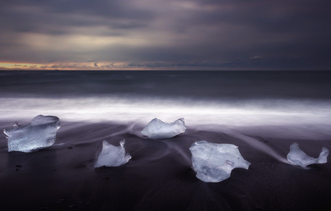 Black Sand Beach Iceland Wallpapers - Wallpaper Cave