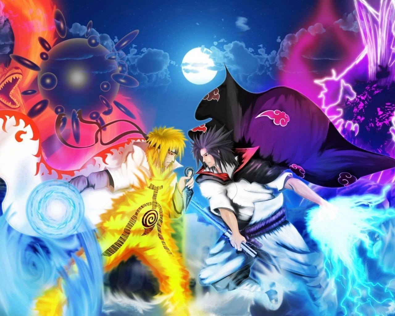 Free download Naruto Vs Sasuke 4k Wallpaper HD Resolution Click