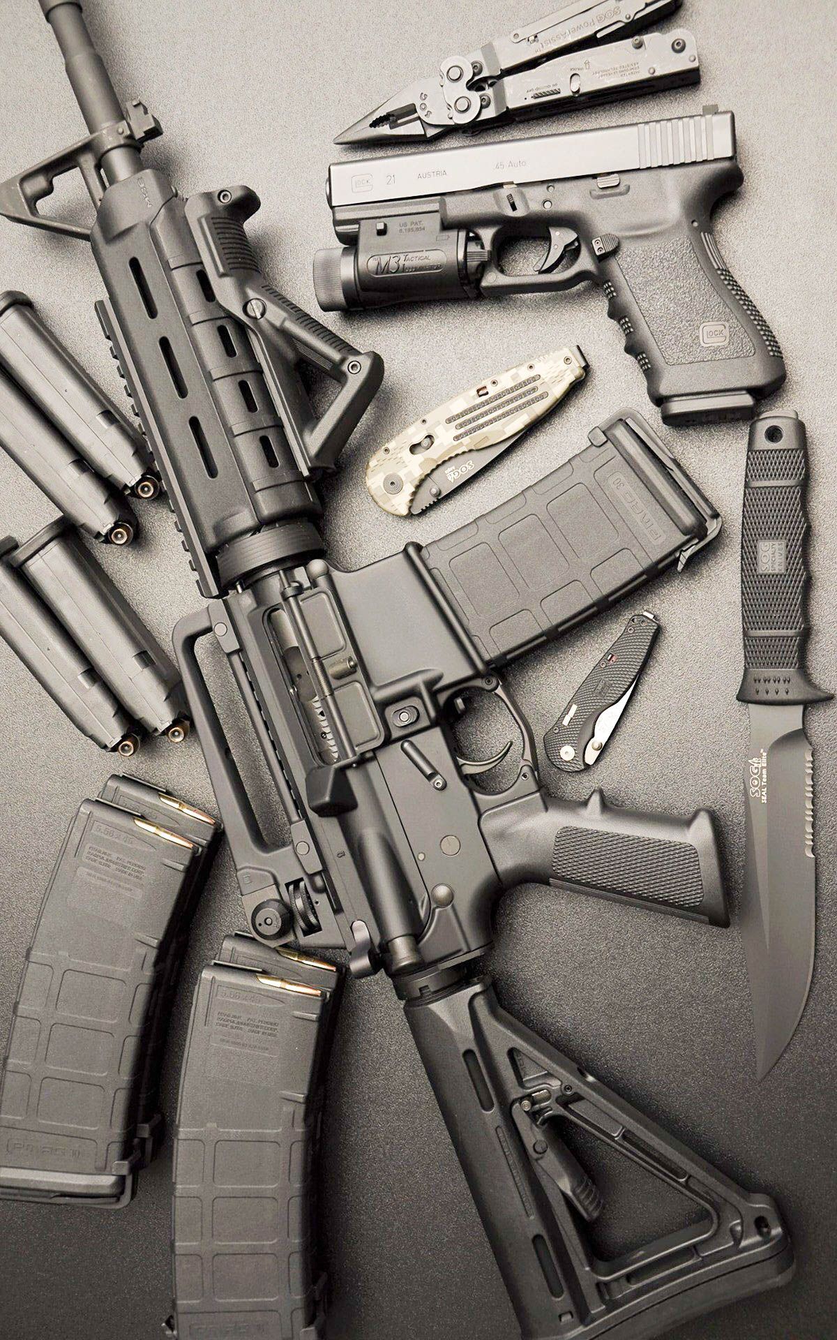 AR 15 Weapon Some Amazing HD Wallpaper, Background High