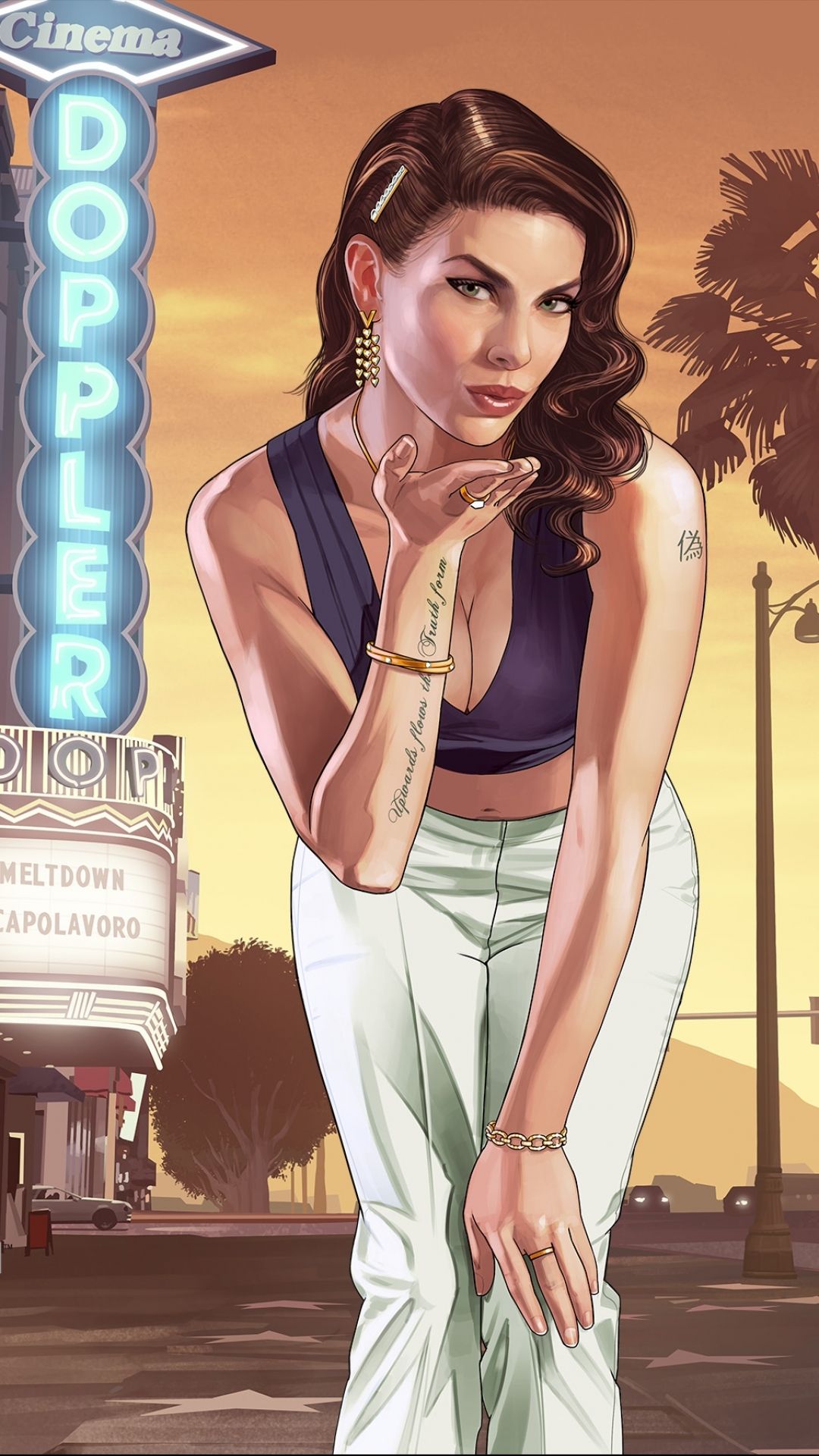 Video Game Grand Theft Auto V (1080x1920) Wallpaper