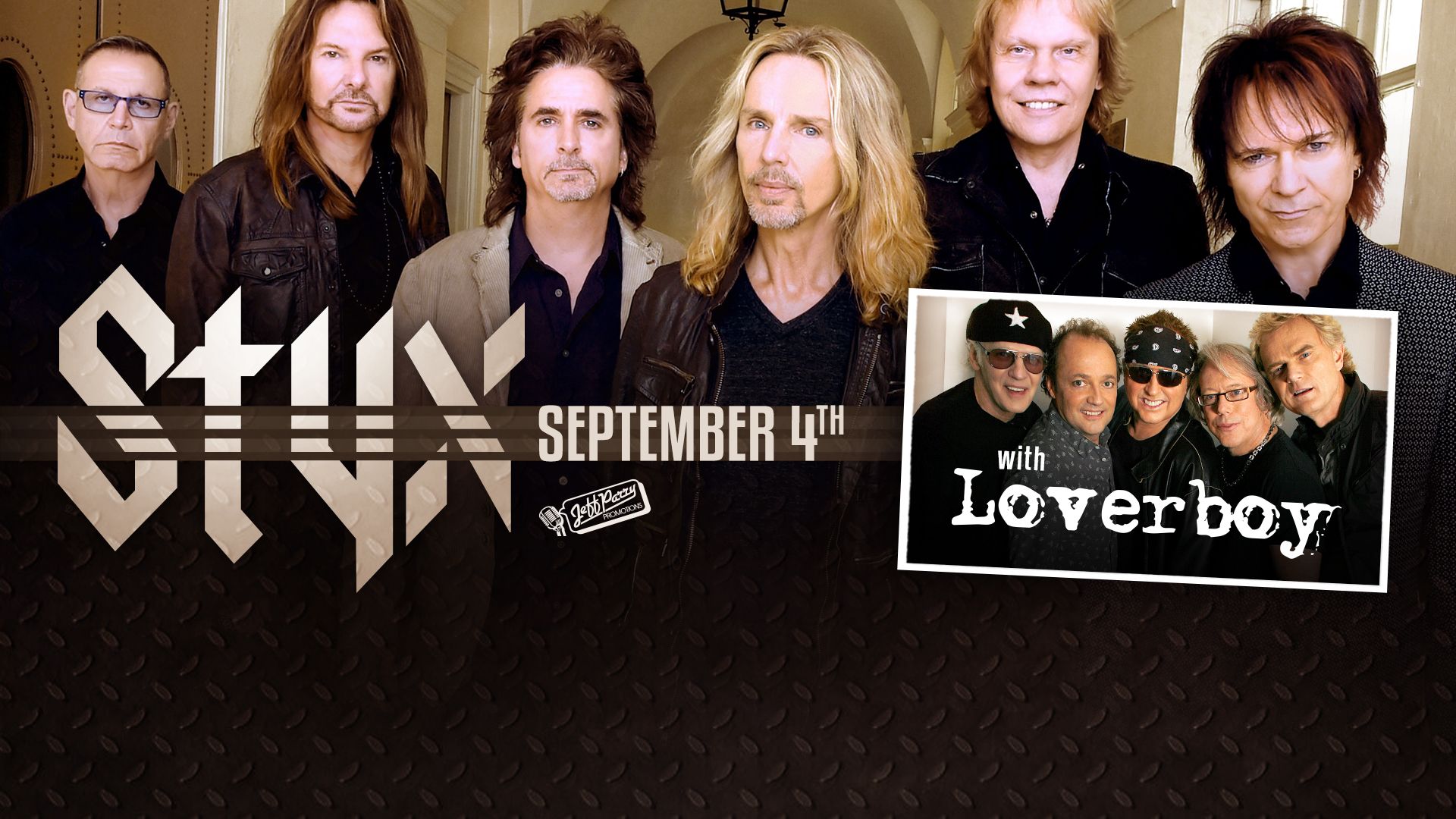 STYX with Loverboy. South Okanagan Events Centre
