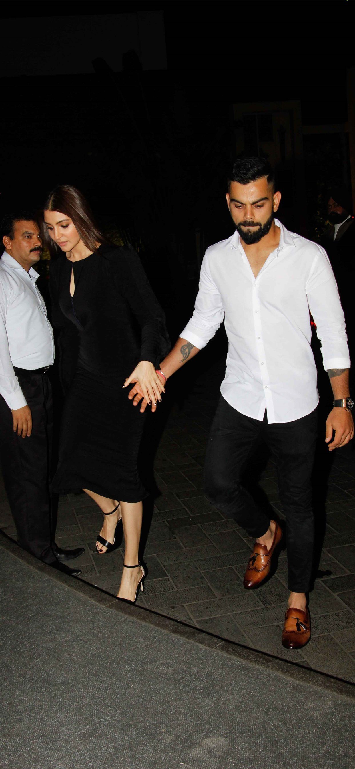In pics Virat Kohli Anushka Sharma and more at Zah. iPhone X