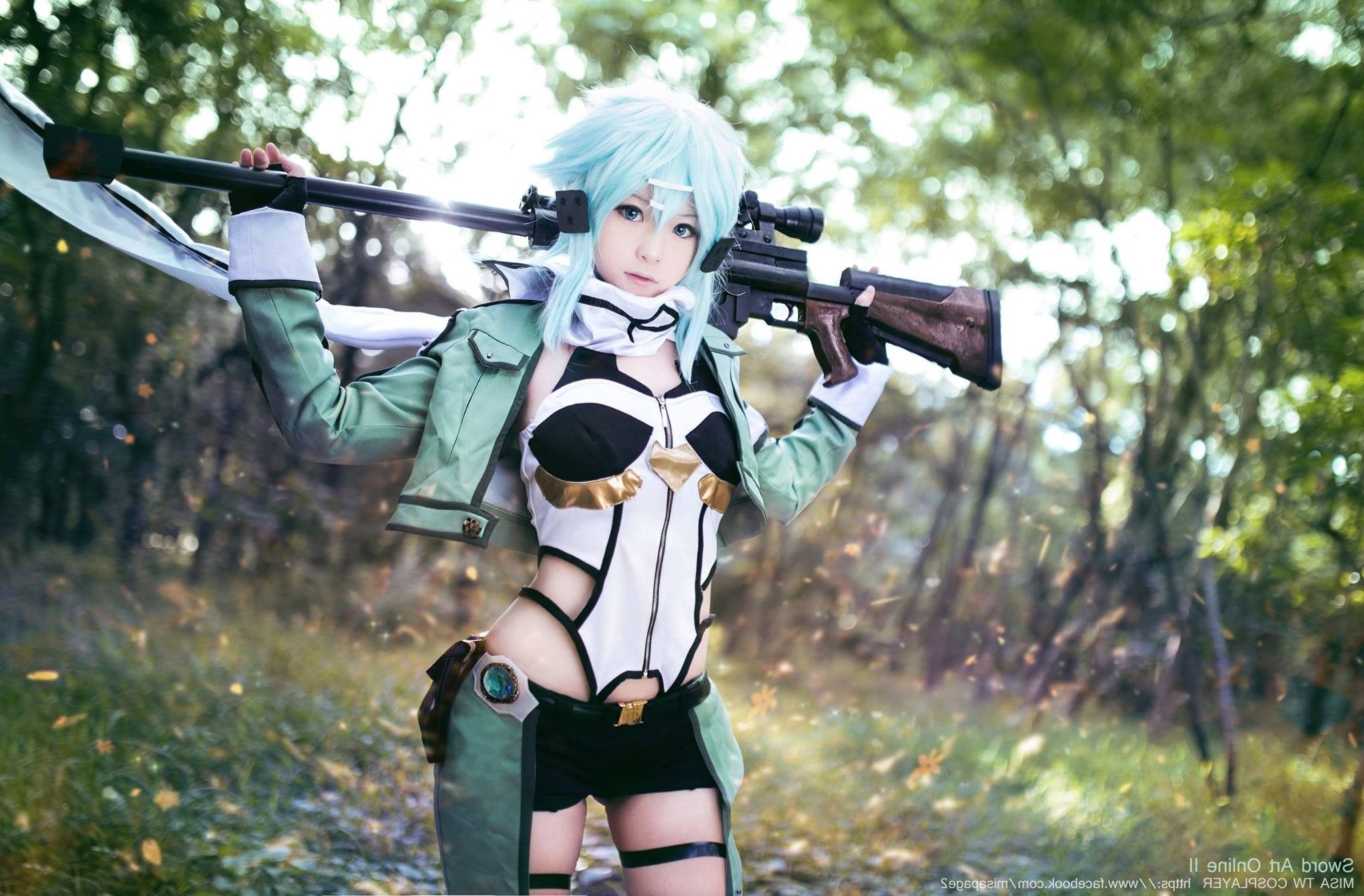 Sword Art Online, Asada Shino, Gun Gale Online, Cosplay, Misa TW