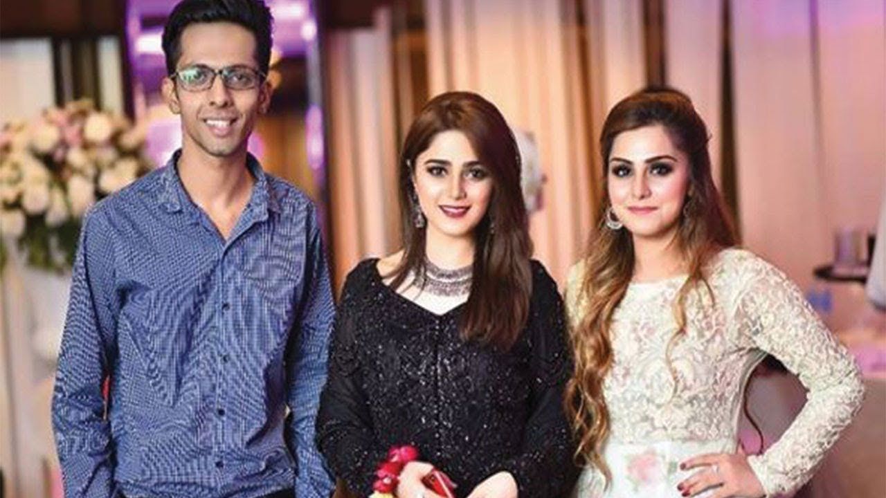 Gorgeous Aima Baig at her Sister Nadia Baig Engagement