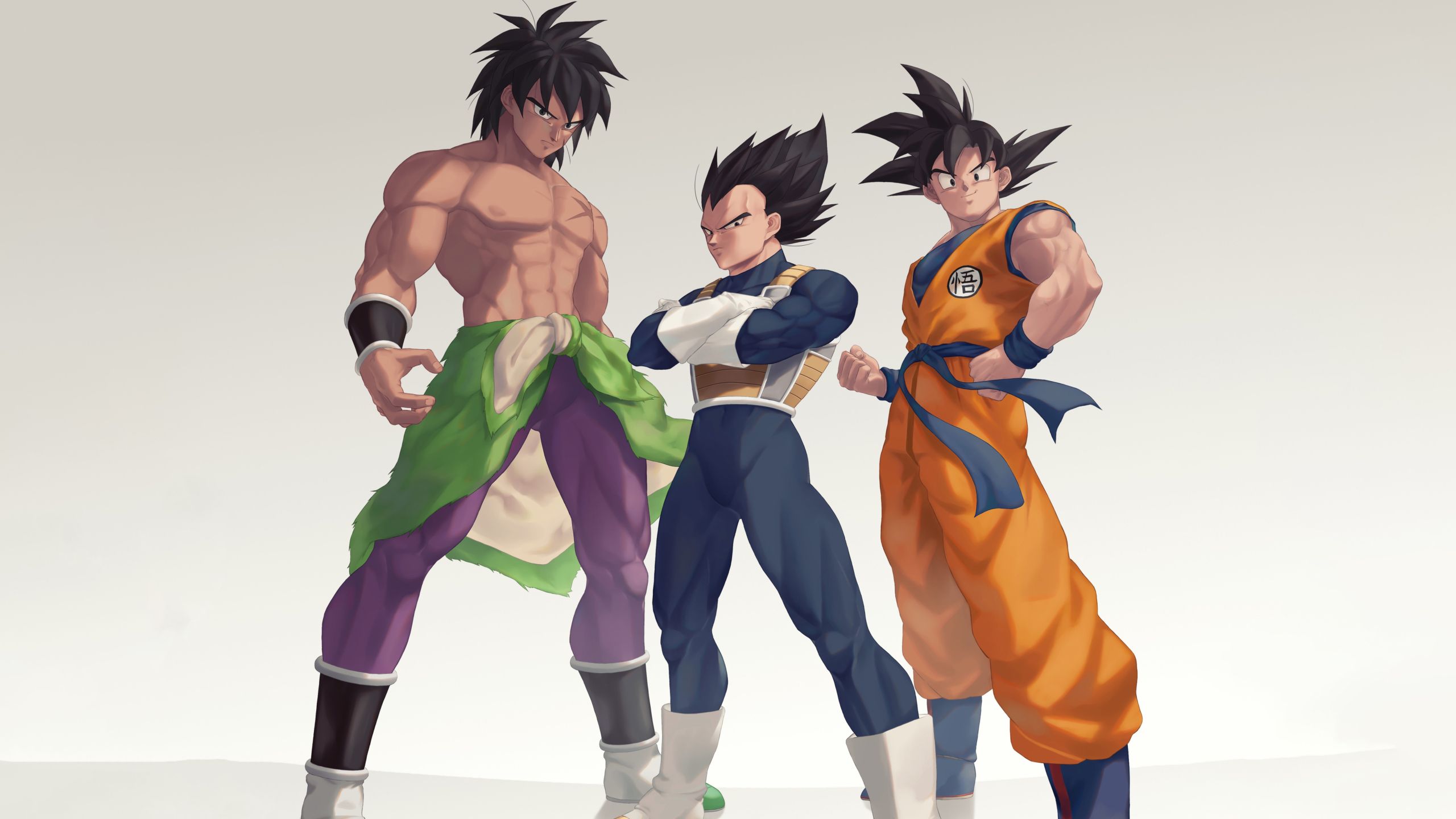 Broly Goku and Vegeta 1440P Resolution Wallpaper, HD Anime 4K Wallpaper, Image, Photo and Background