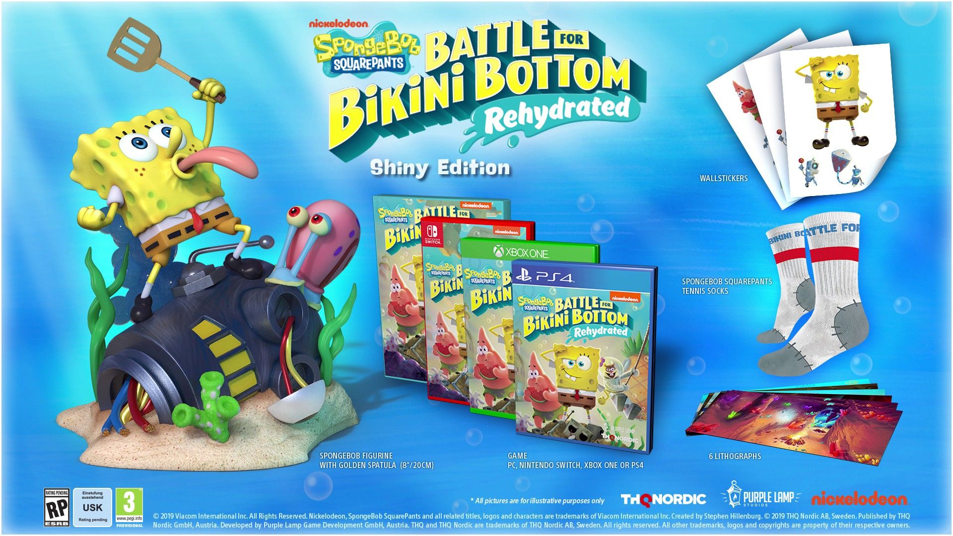 SpongeBob SquarePants: Battle for Bikini Bottom special editions announced