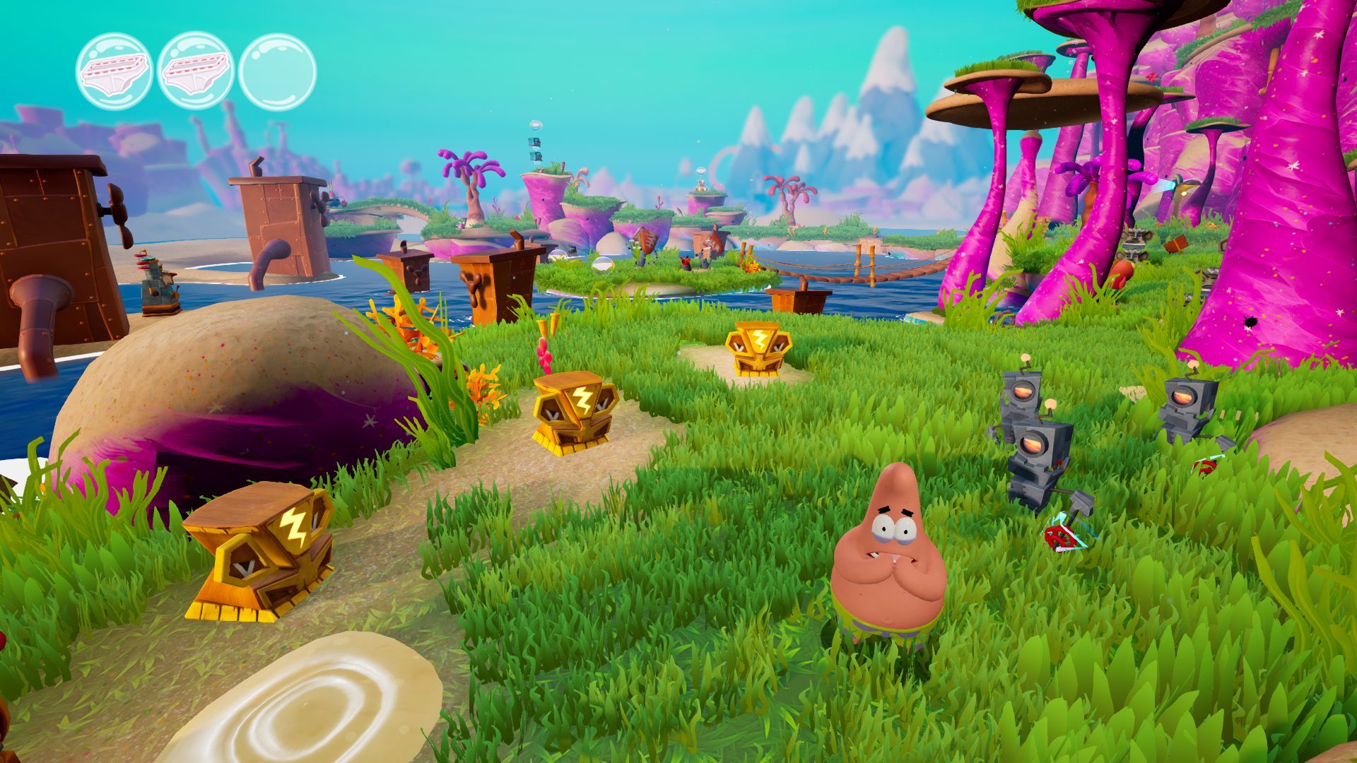 New Gorgeous Screens from SpongeBob SquarePants: Battle